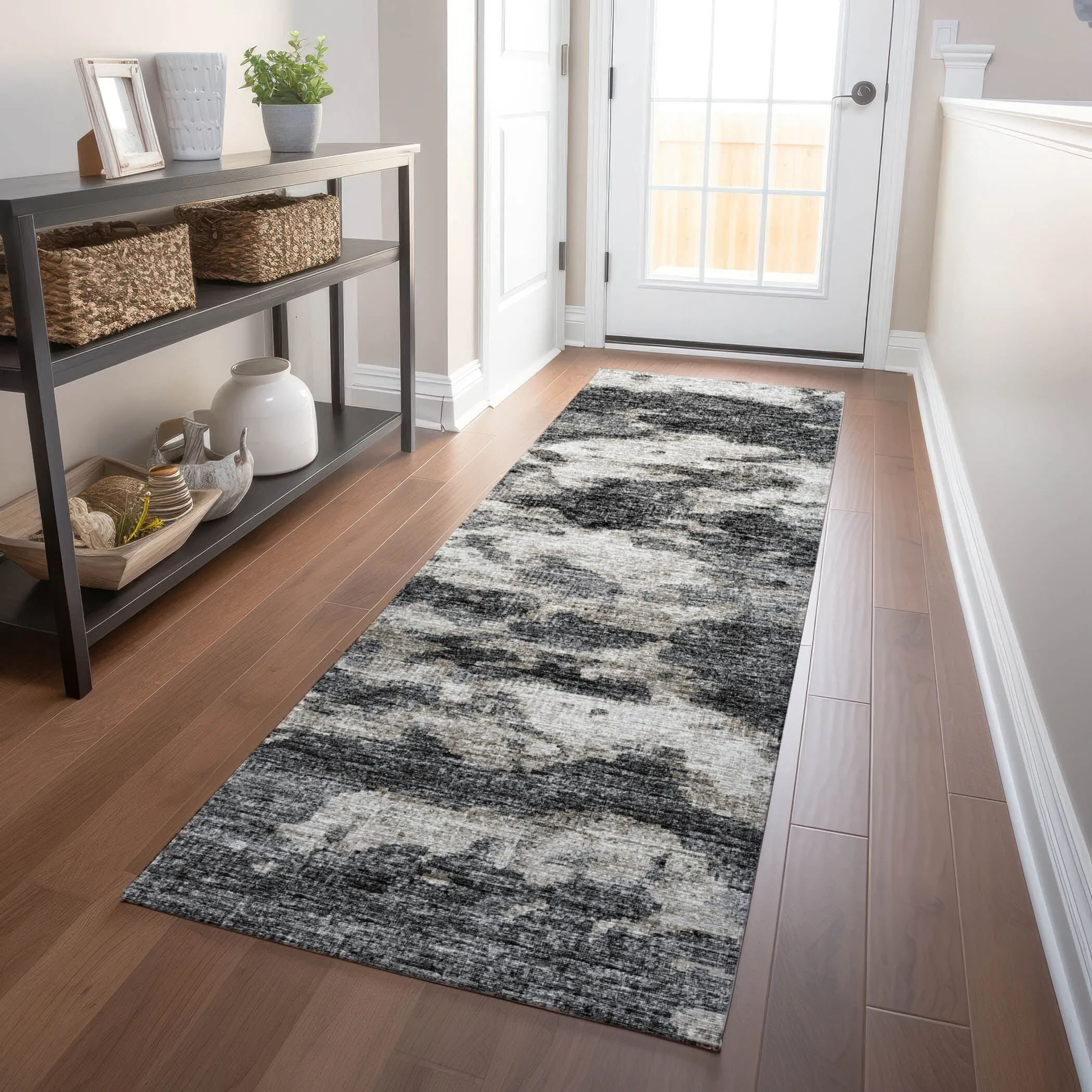 Premium Washable Super Soft Abstract Camo Mayfield Rug