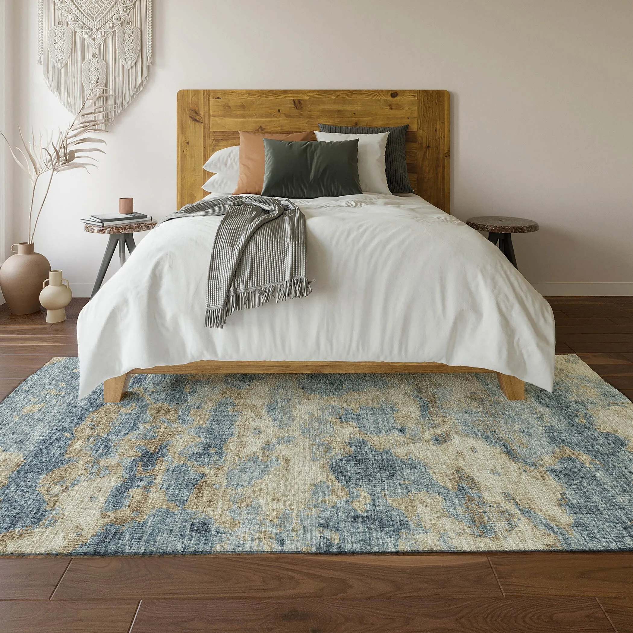 Premium Washable Super Soft Abstract Camo Mayfield Rug