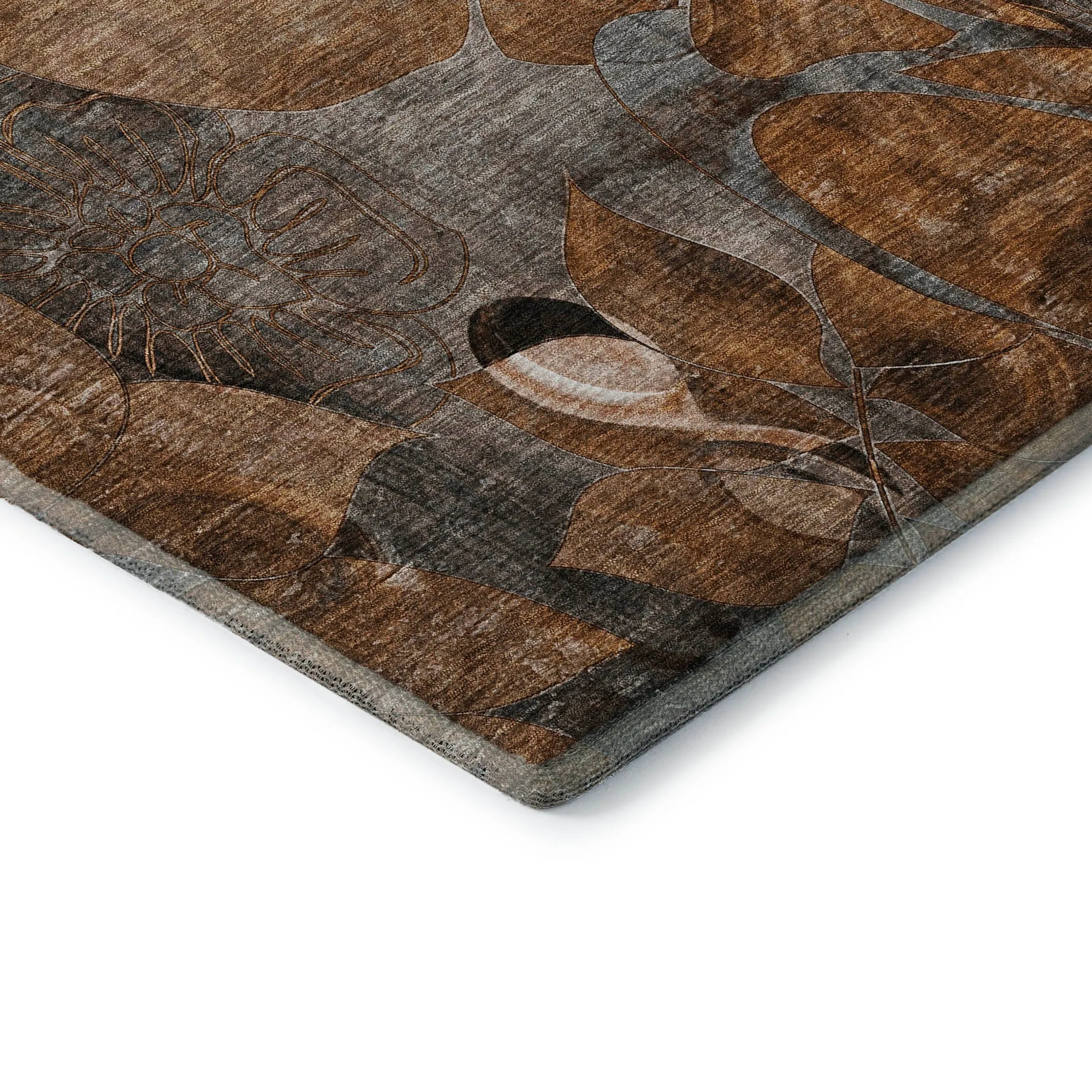 Premium Washable Super Soft Abstract Floral Mayfield Rug