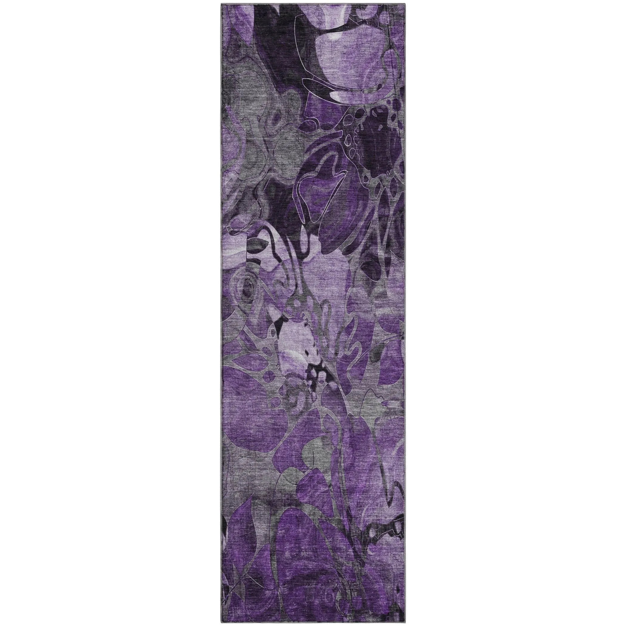 Premium Washable Super Soft Abstract Floral Mayfield Rug