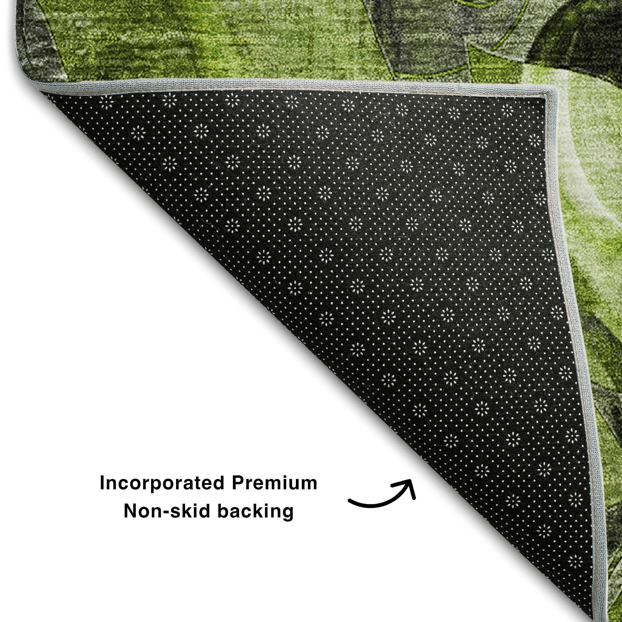 Premium Washable Super Soft Abstract Floral Mayfield Rug