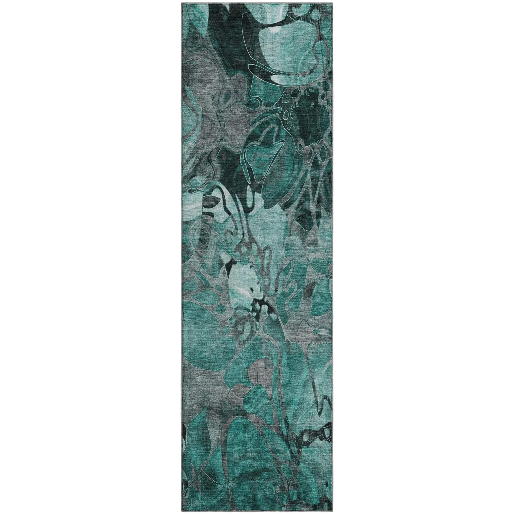 Premium Washable Super Soft Abstract Floral Mayfield Rug