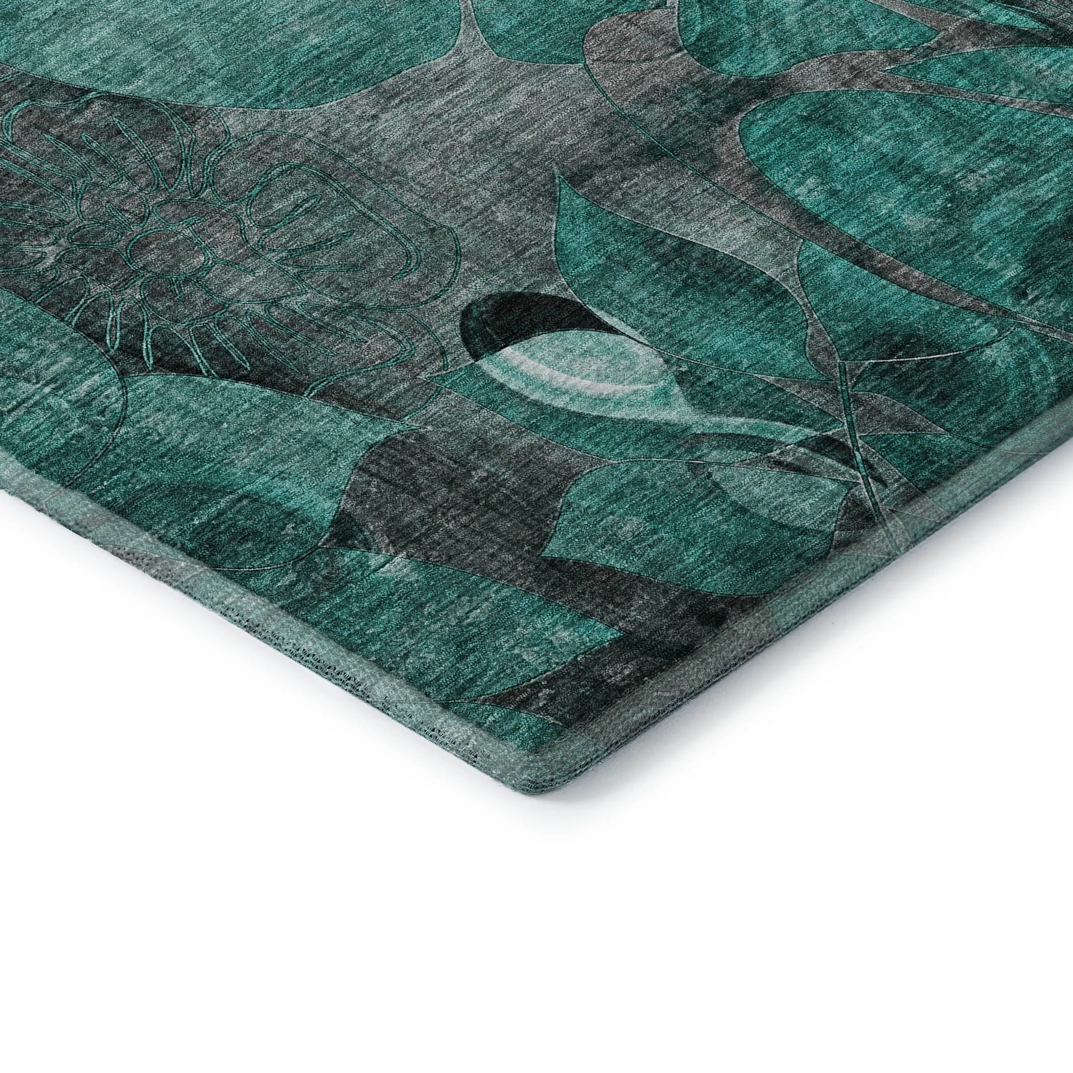 Premium Washable Super Soft Abstract Floral Mayfield Rug