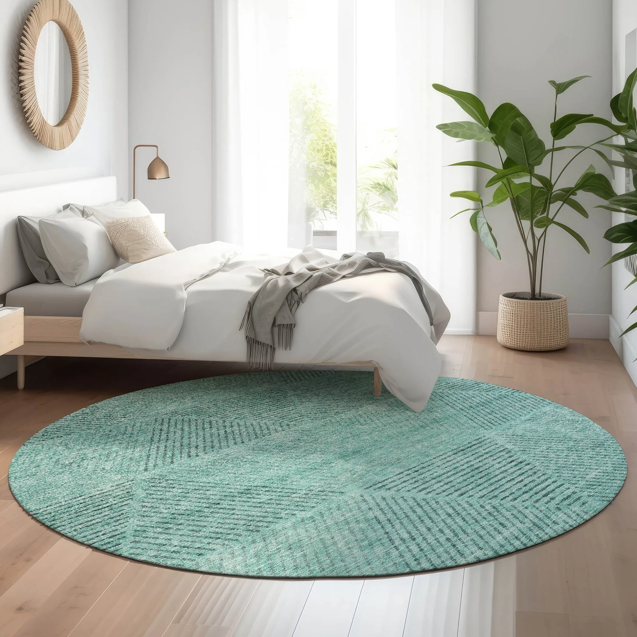 Premium Washable Super Soft Mid Century Modern Mayfield Rug