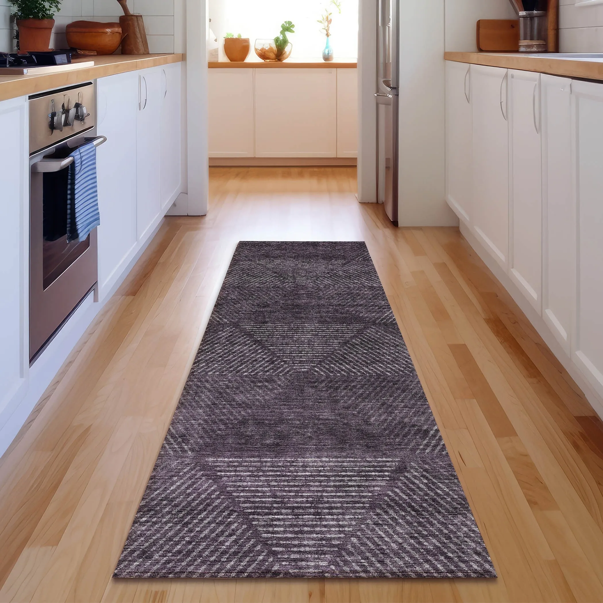 Premium Washable Super Soft Mid Century Modern Mayfield Rug