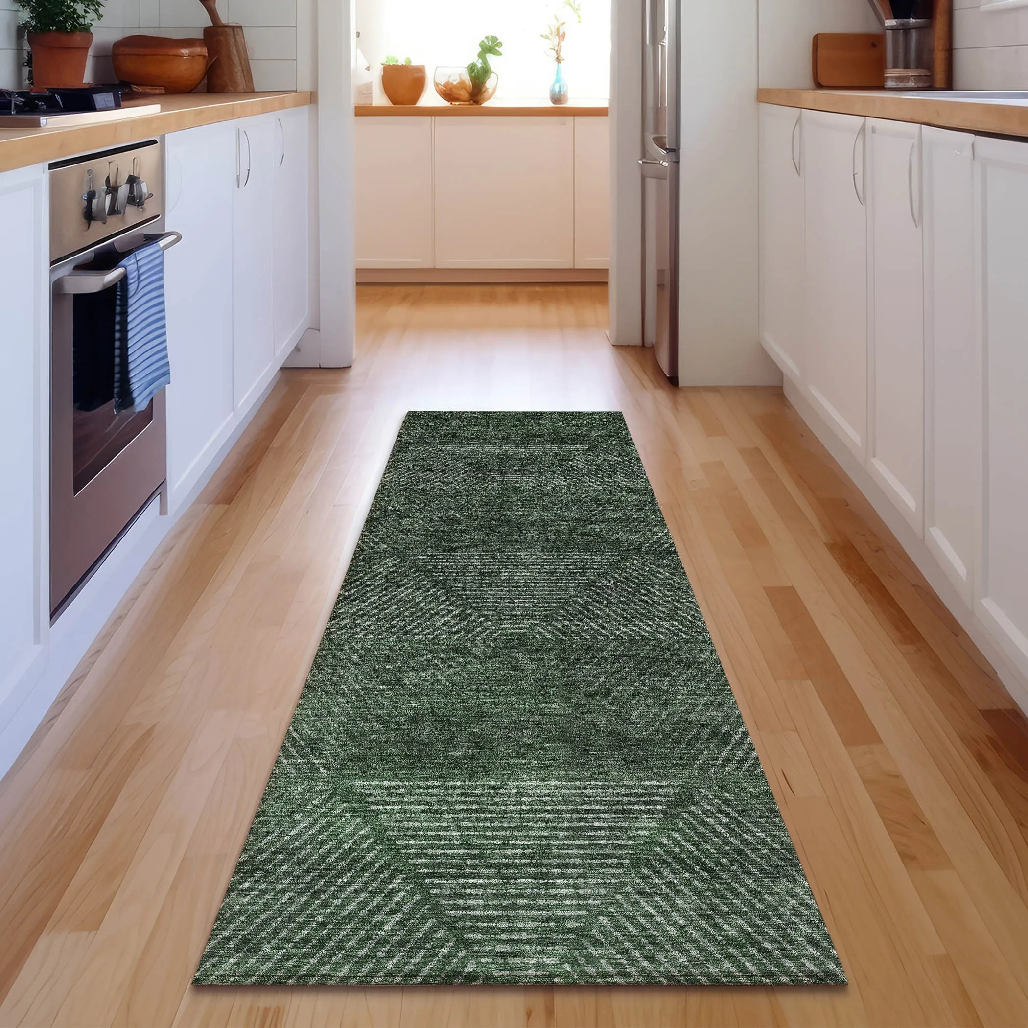 Premium Washable Super Soft Mid Century Modern Mayfield Rug