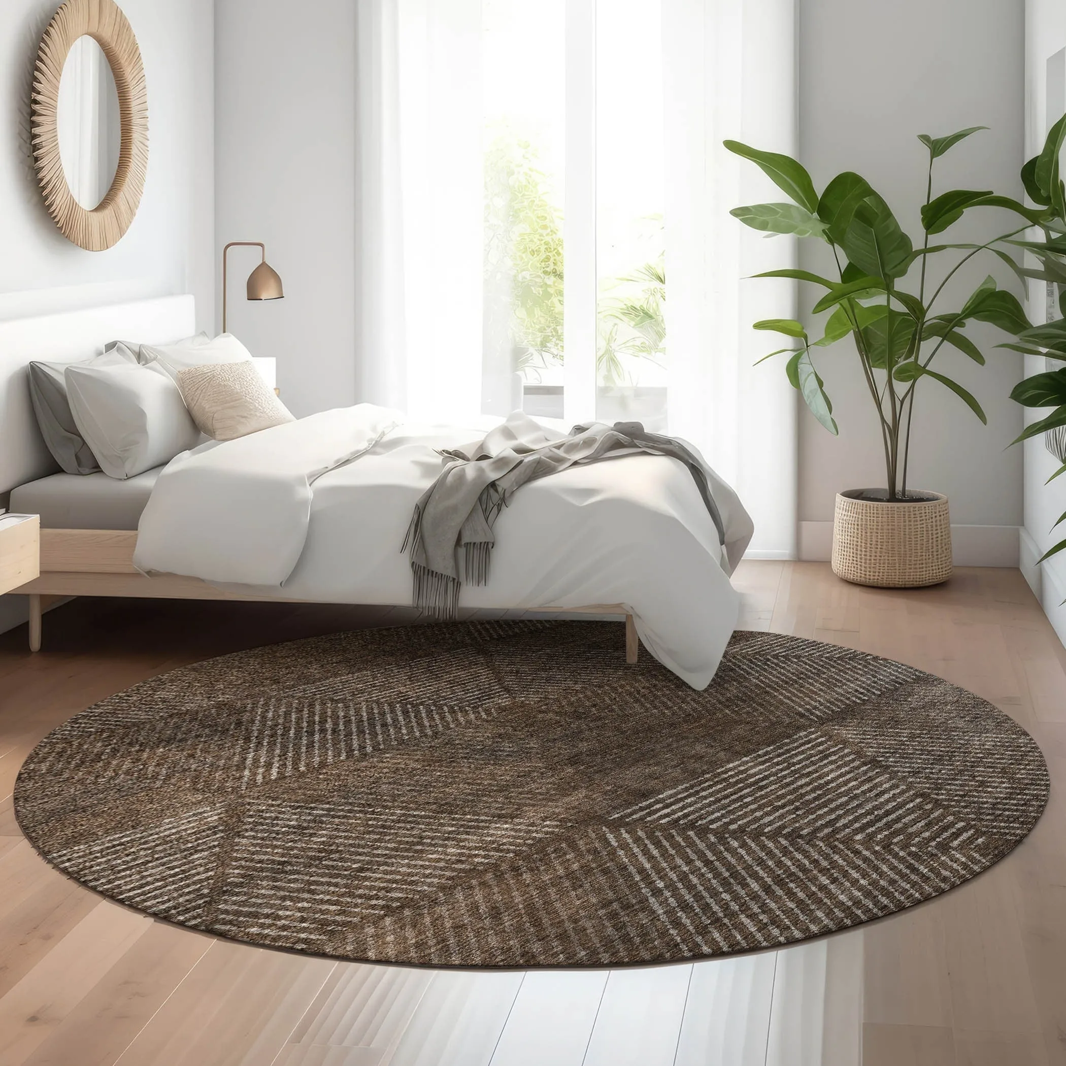 Premium Washable Super Soft Mid Century Modern Mayfield Rug