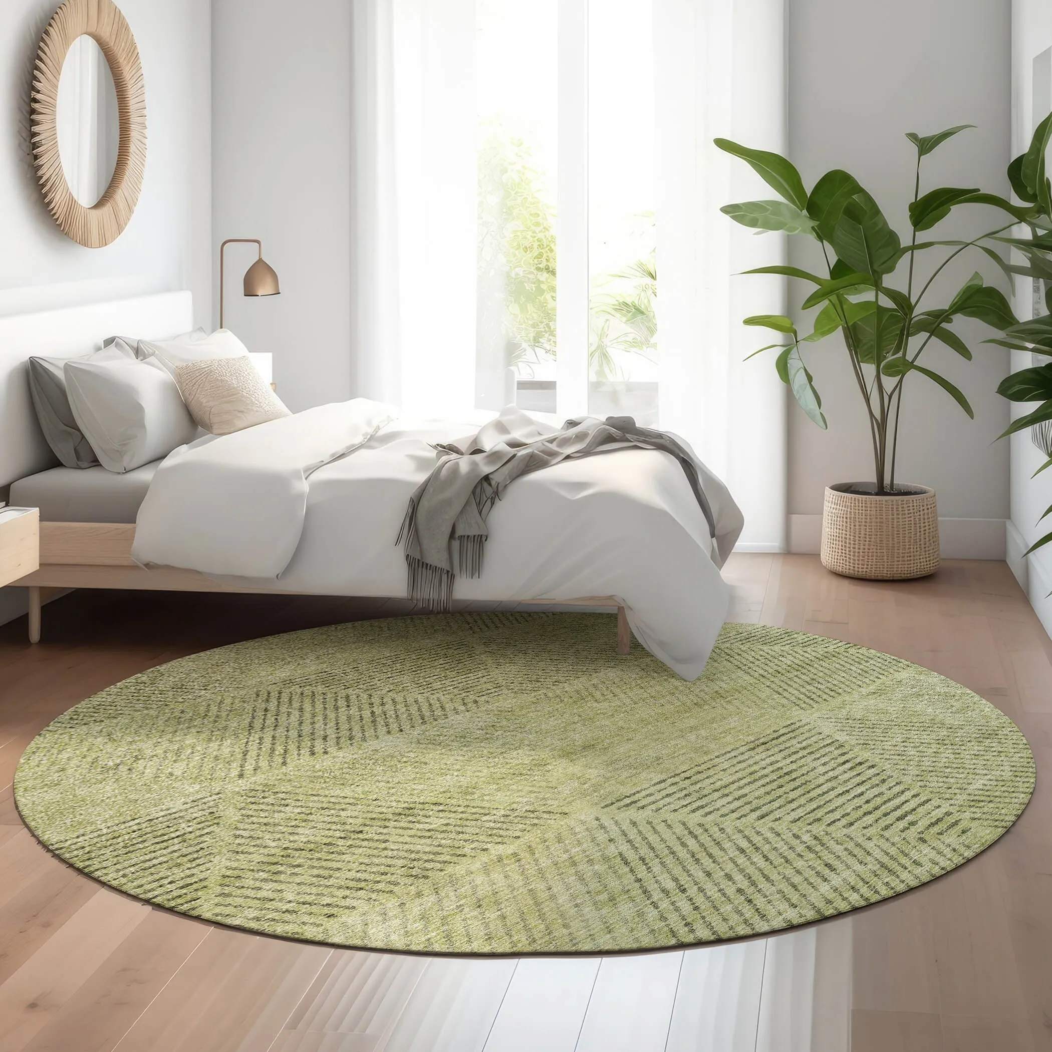 Premium Washable Super Soft Mid Century Modern Mayfield Rug