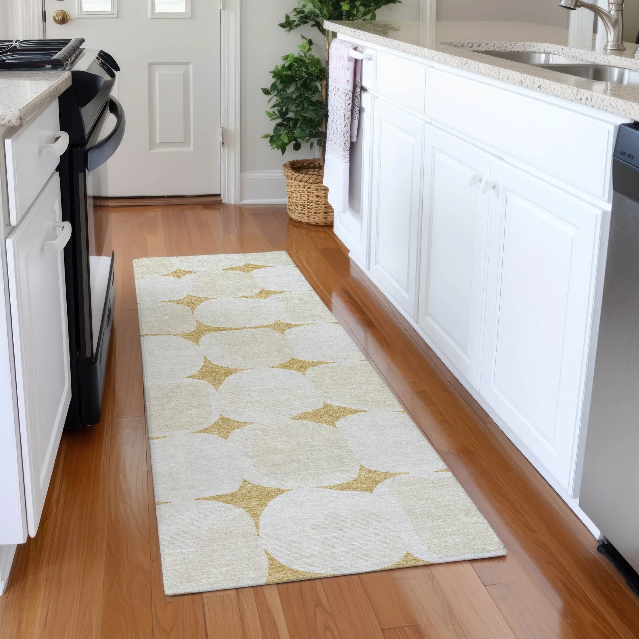 Premium Washable Super Soft Mid Century Modern Mayfield Rug