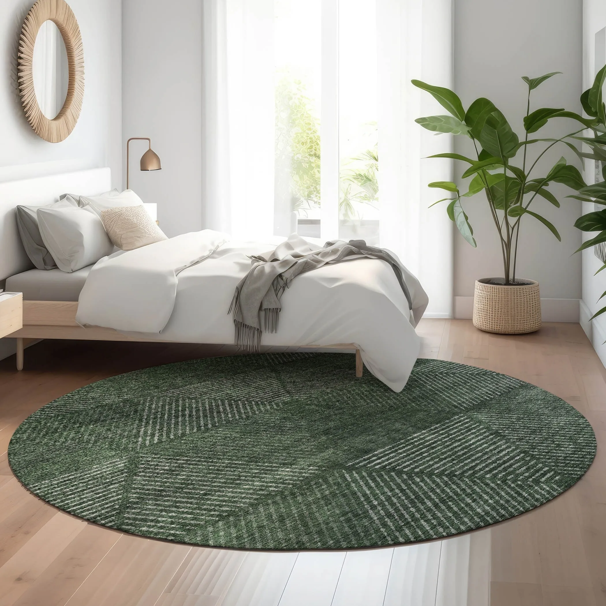 Premium Washable Super Soft Mid Century Modern Mayfield Rug
