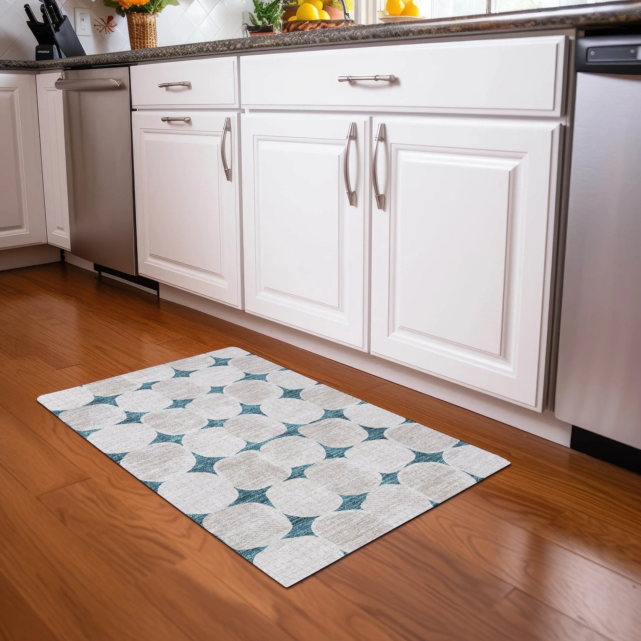 Premium Washable Super Soft Mid Century Modern Mayfield Rug