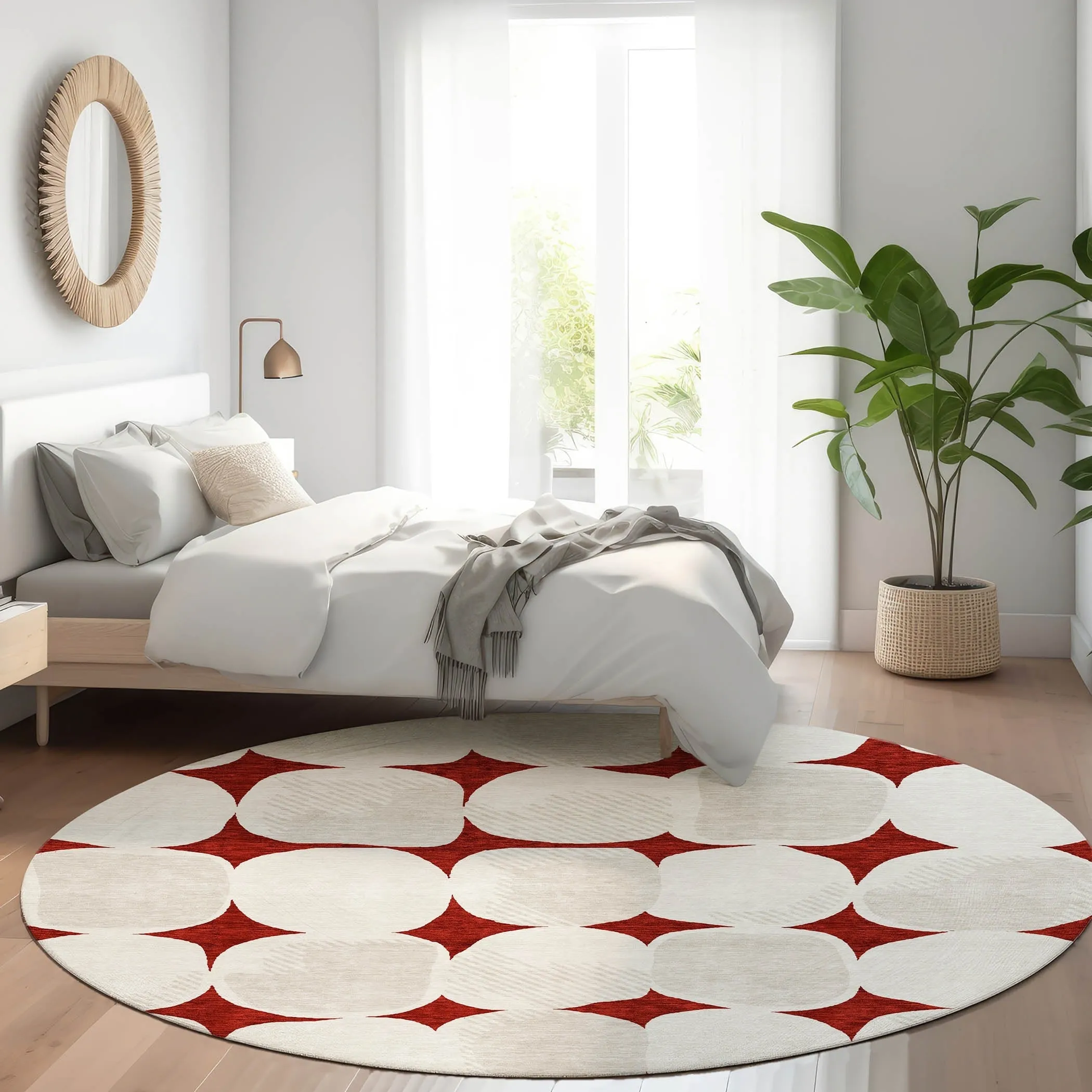 Premium Washable Super Soft Mid Century Modern Mayfield Rug