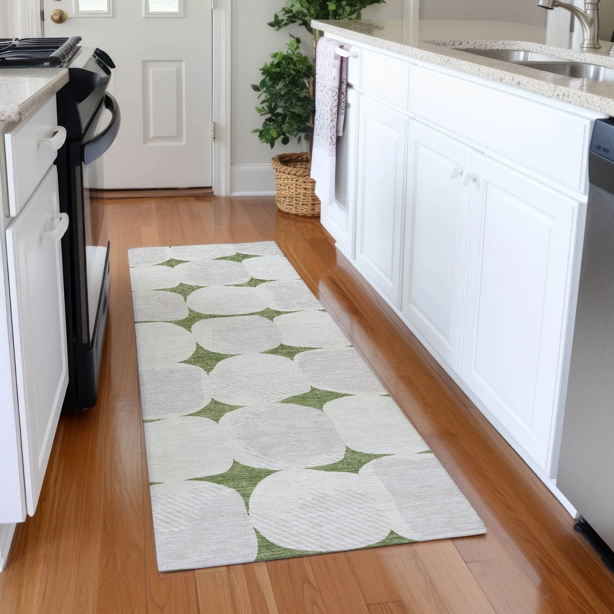Premium Washable Super Soft Mid Century Modern Mayfield Rug