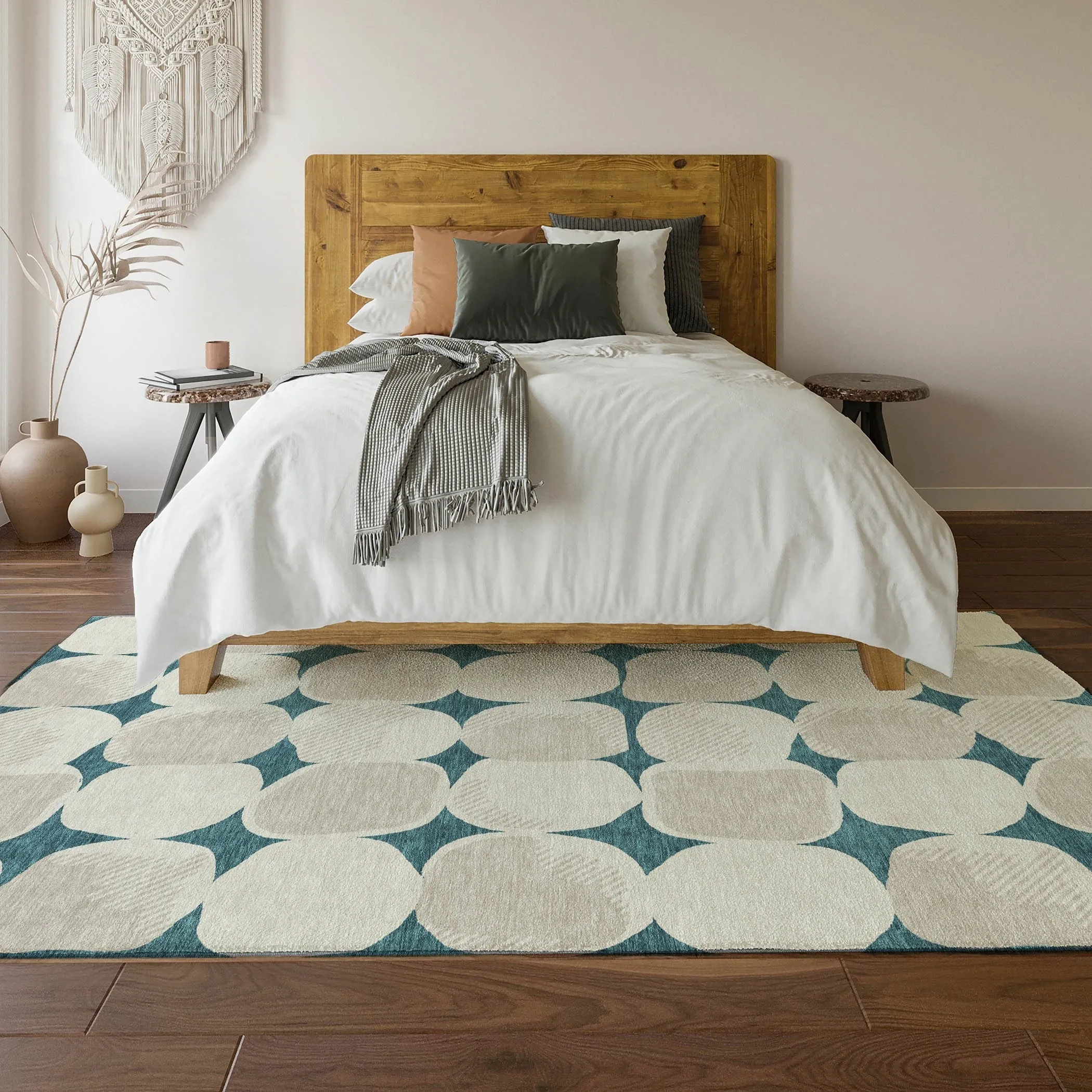Premium Washable Super Soft Mid Century Modern Mayfield Rug