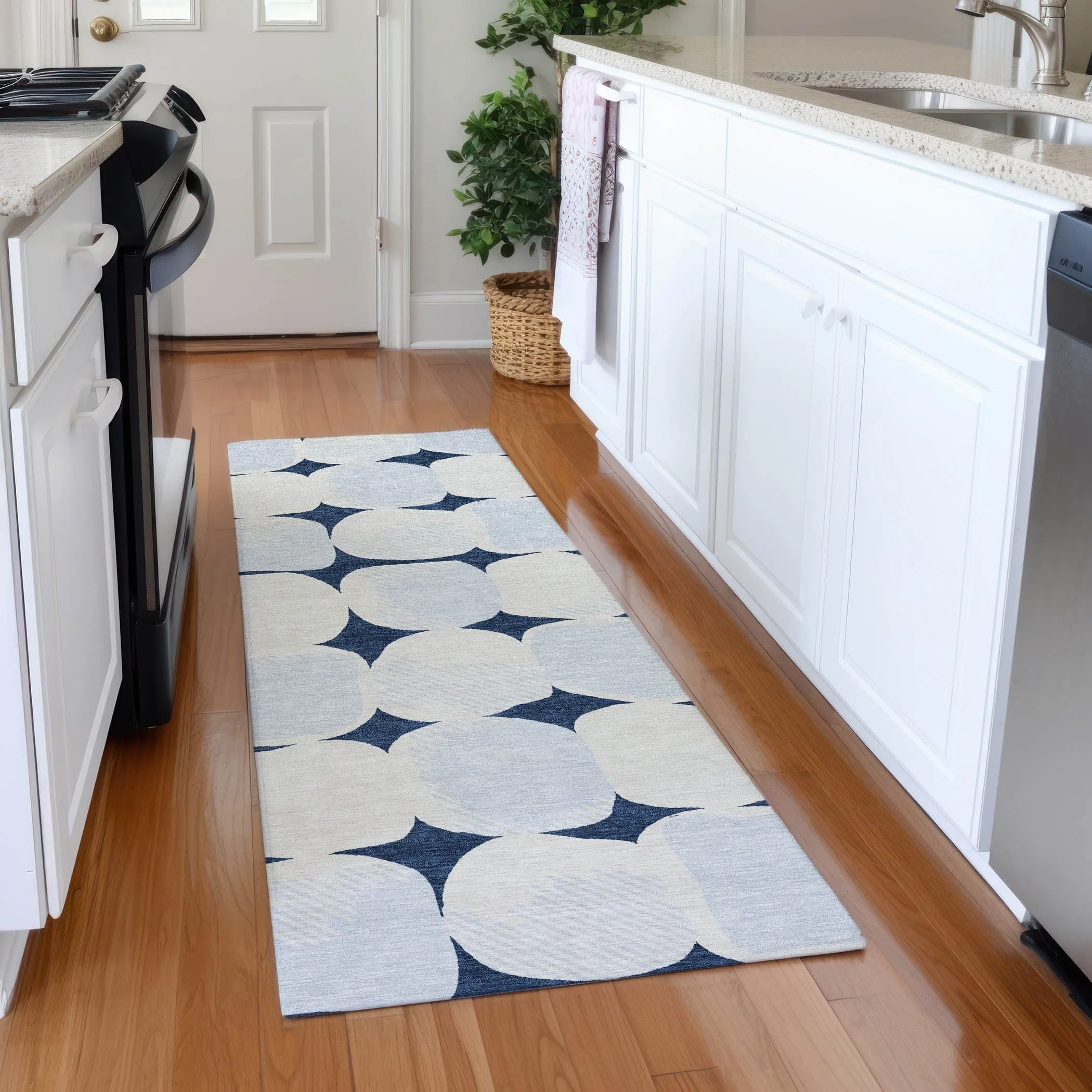 Premium Washable Super Soft Mid Century Modern Mayfield Rug