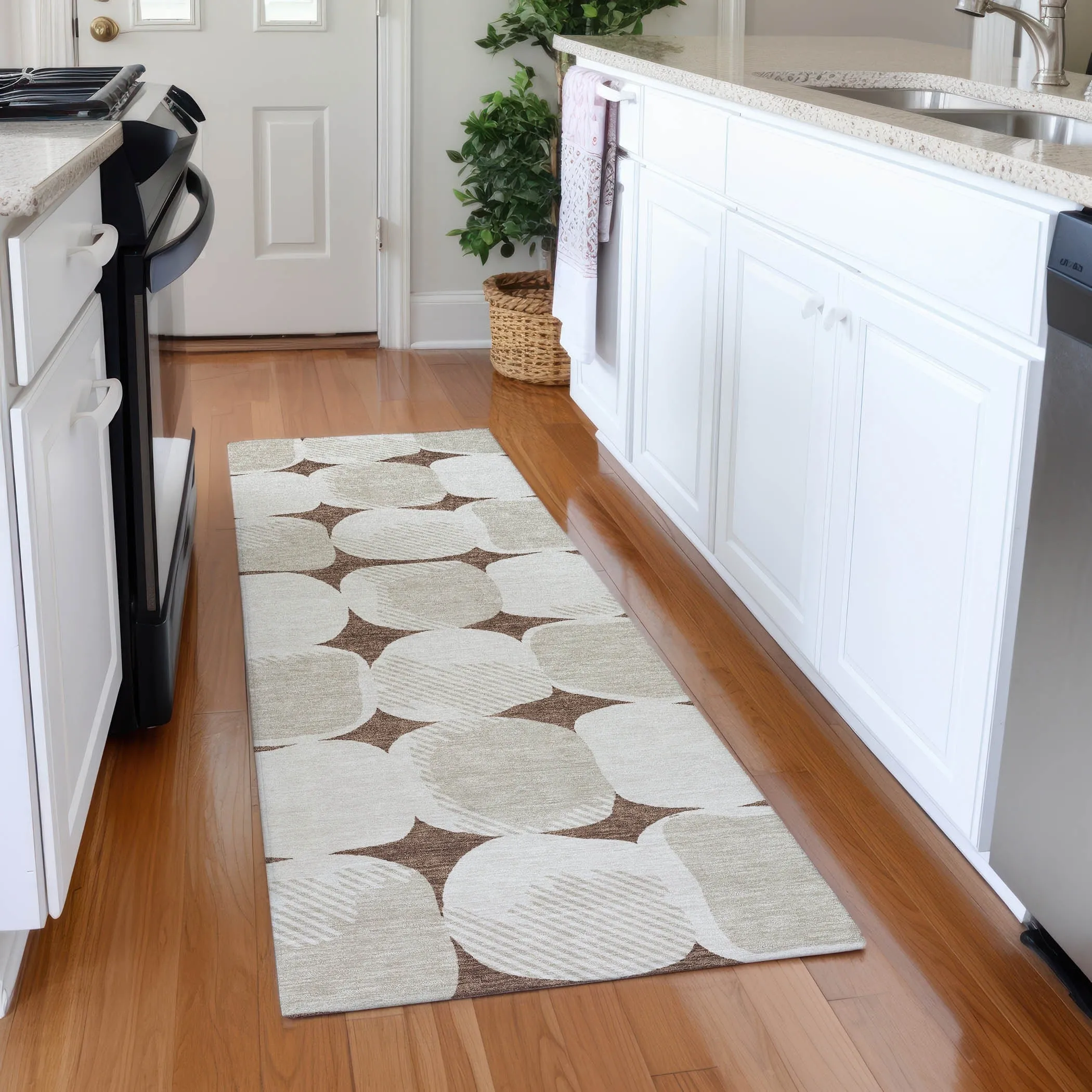Premium Washable Super Soft Mid Century Modern Mayfield Rug