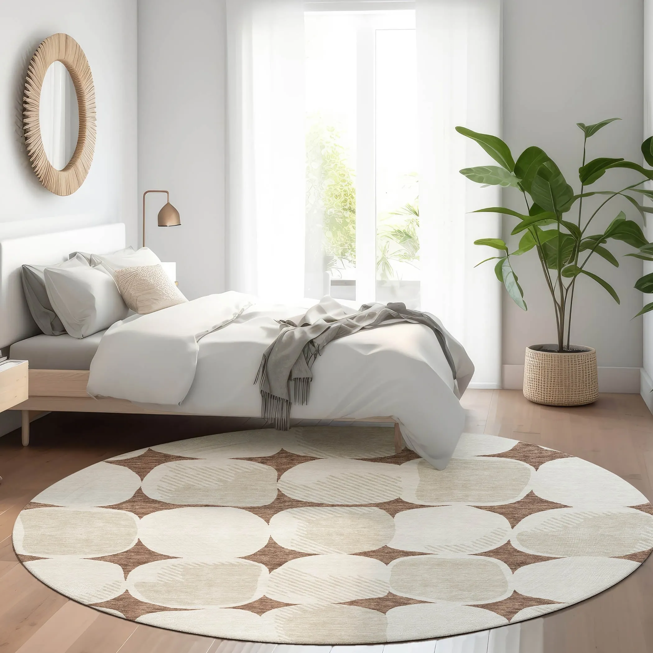 Premium Washable Super Soft Mid Century Modern Mayfield Rug