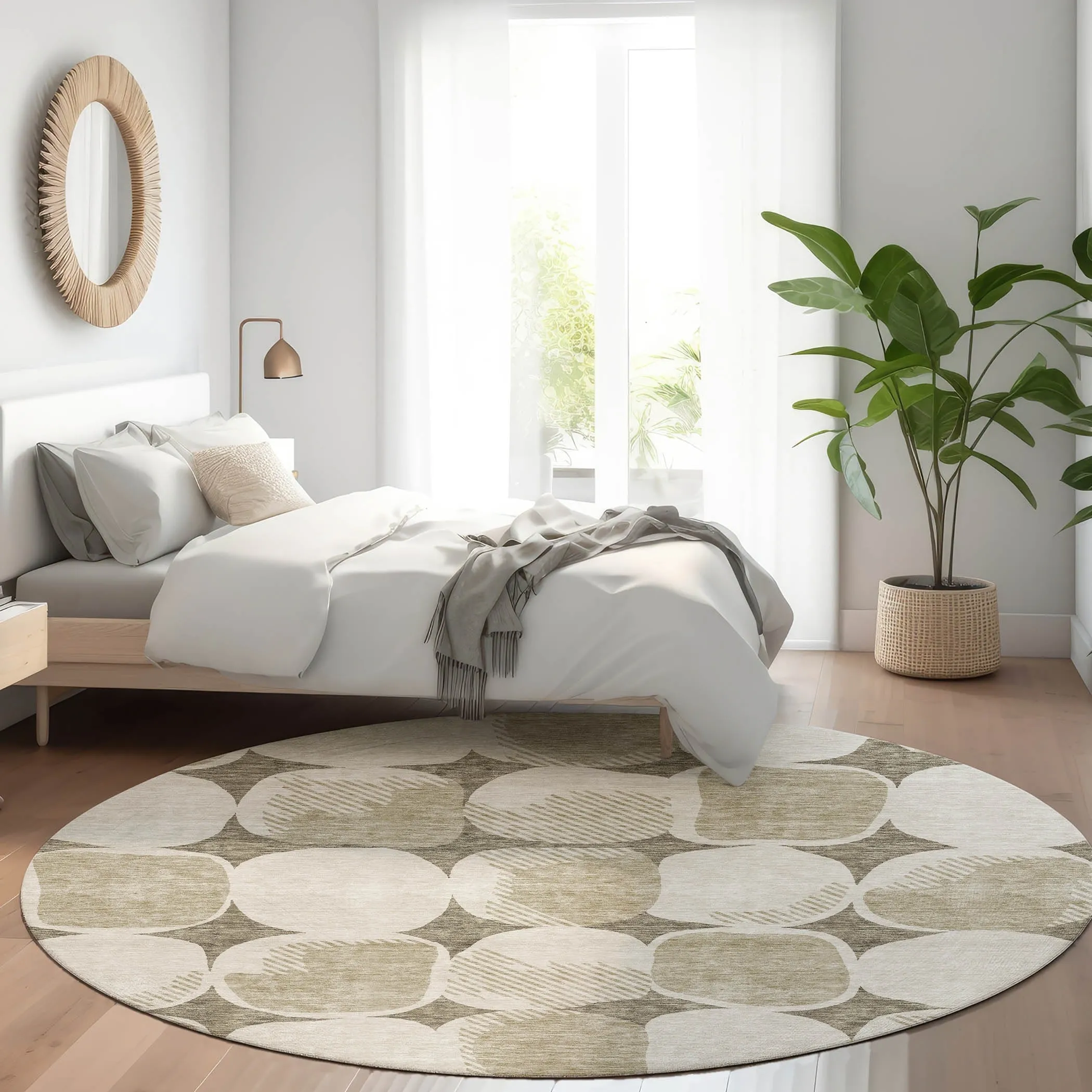 Premium Washable Super Soft Mid Century Modern Mayfield Rug