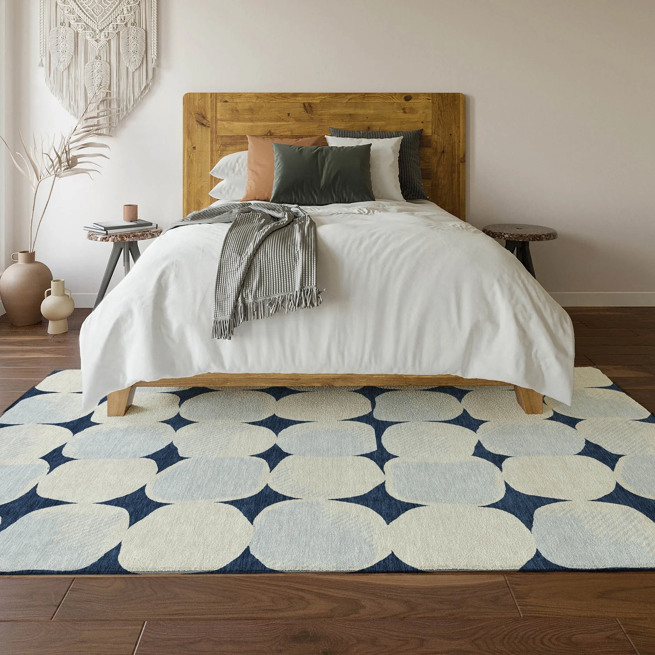 Premium Washable Super Soft Mid Century Modern Mayfield Rug