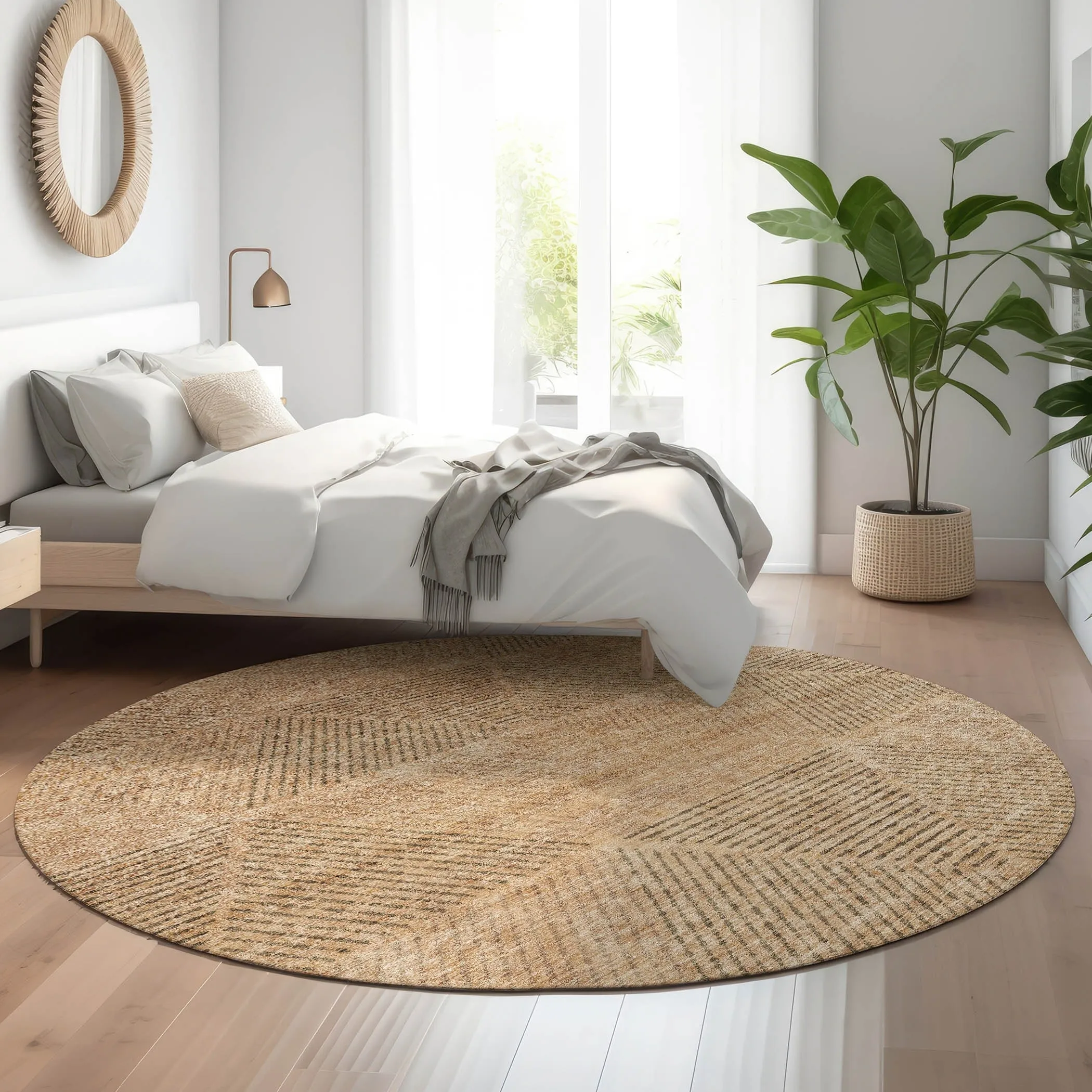 Premium Washable Super Soft Mid Century Modern Mayfield Rug