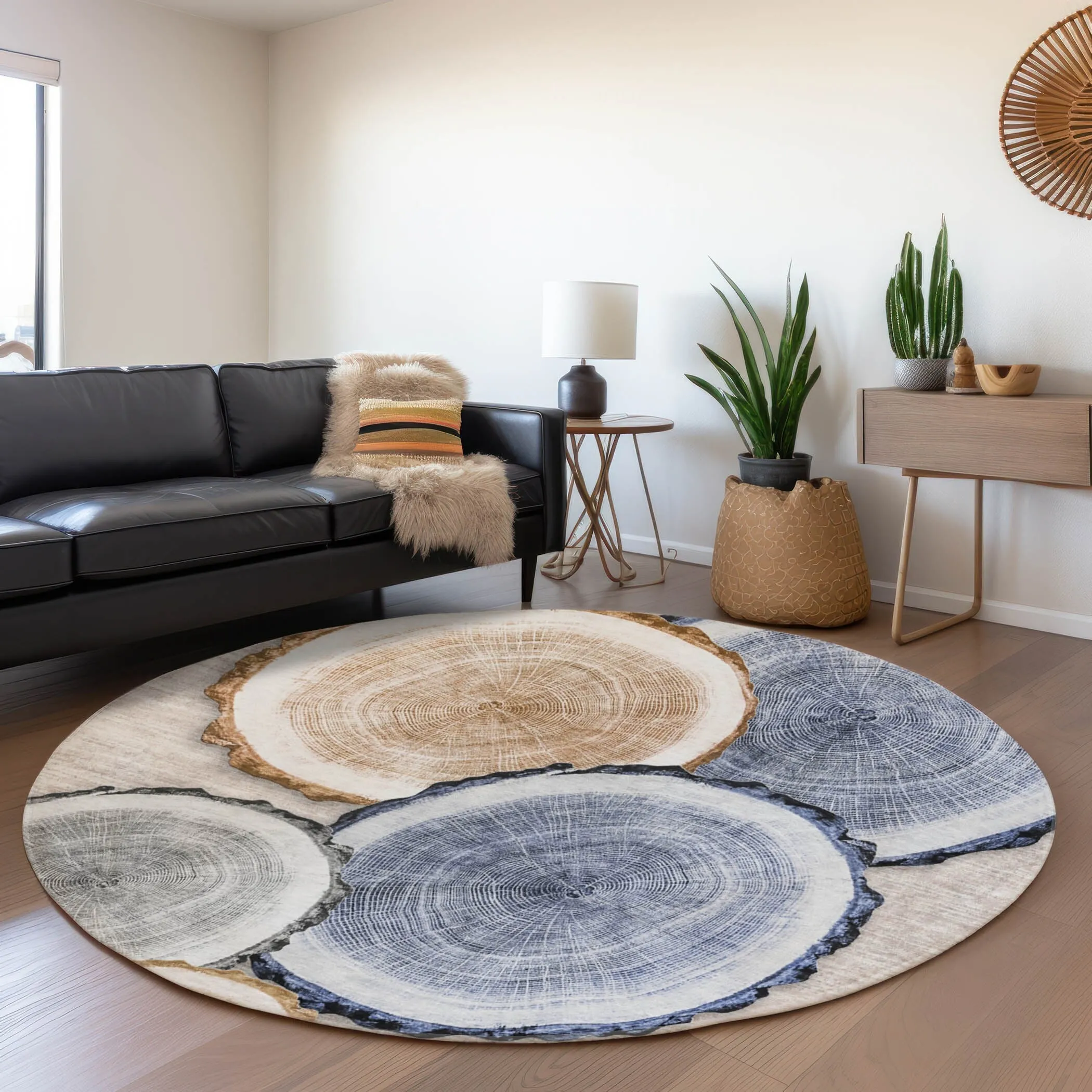 Premium Washable Super Soft Modern Grain Mayfield Rug