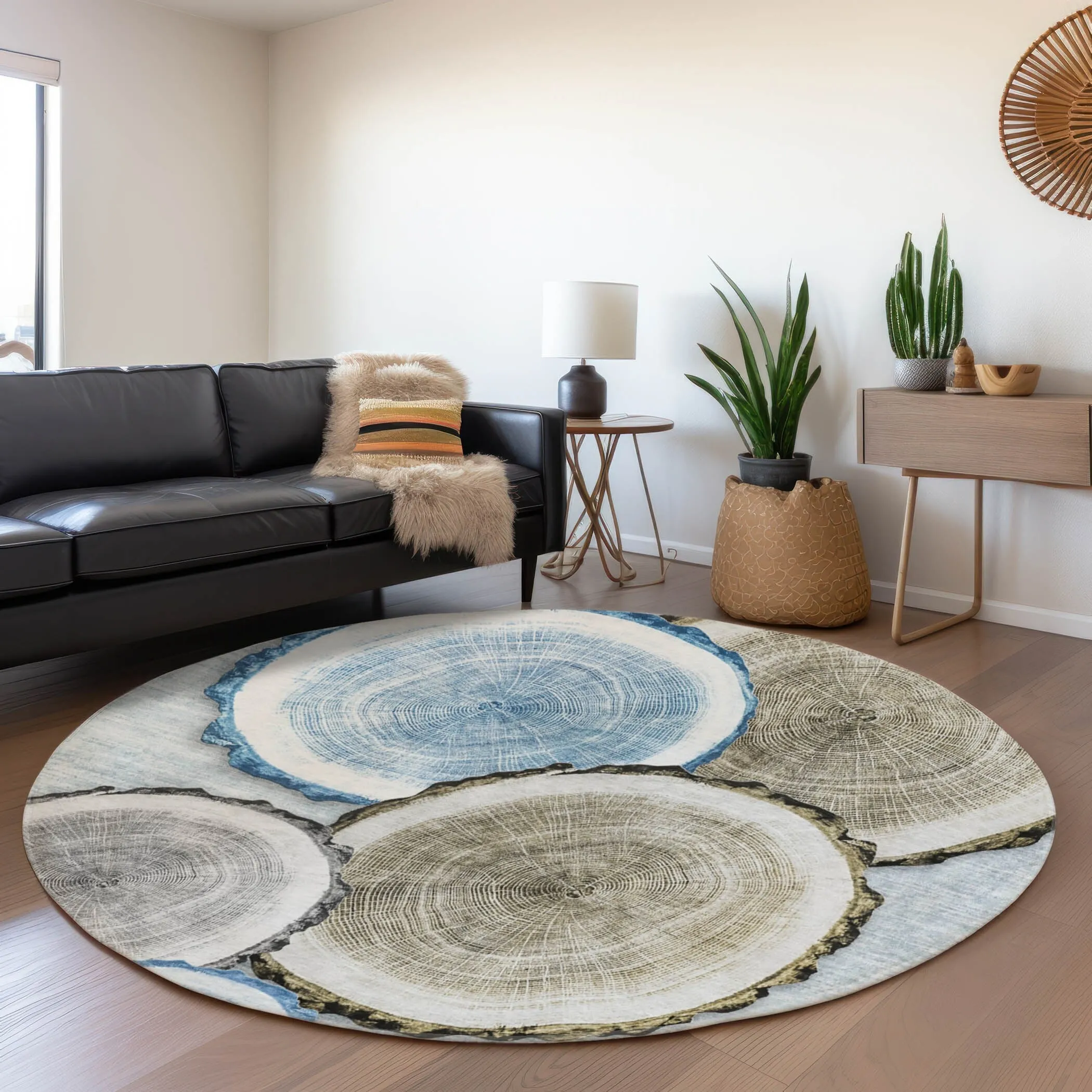 Premium Washable Super Soft Modern Grain Mayfield Rug