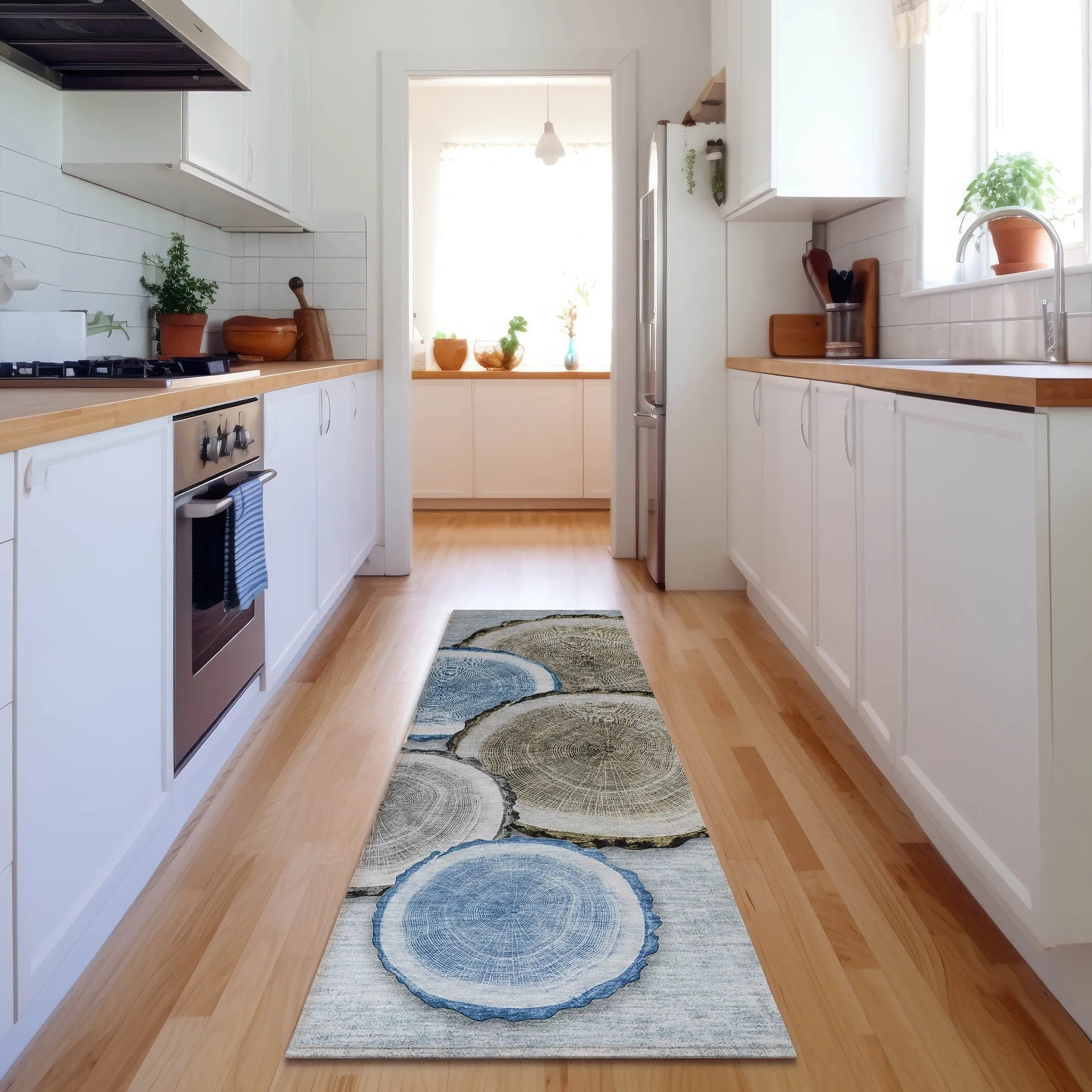 Premium Washable Super Soft Modern Grain Mayfield Rug