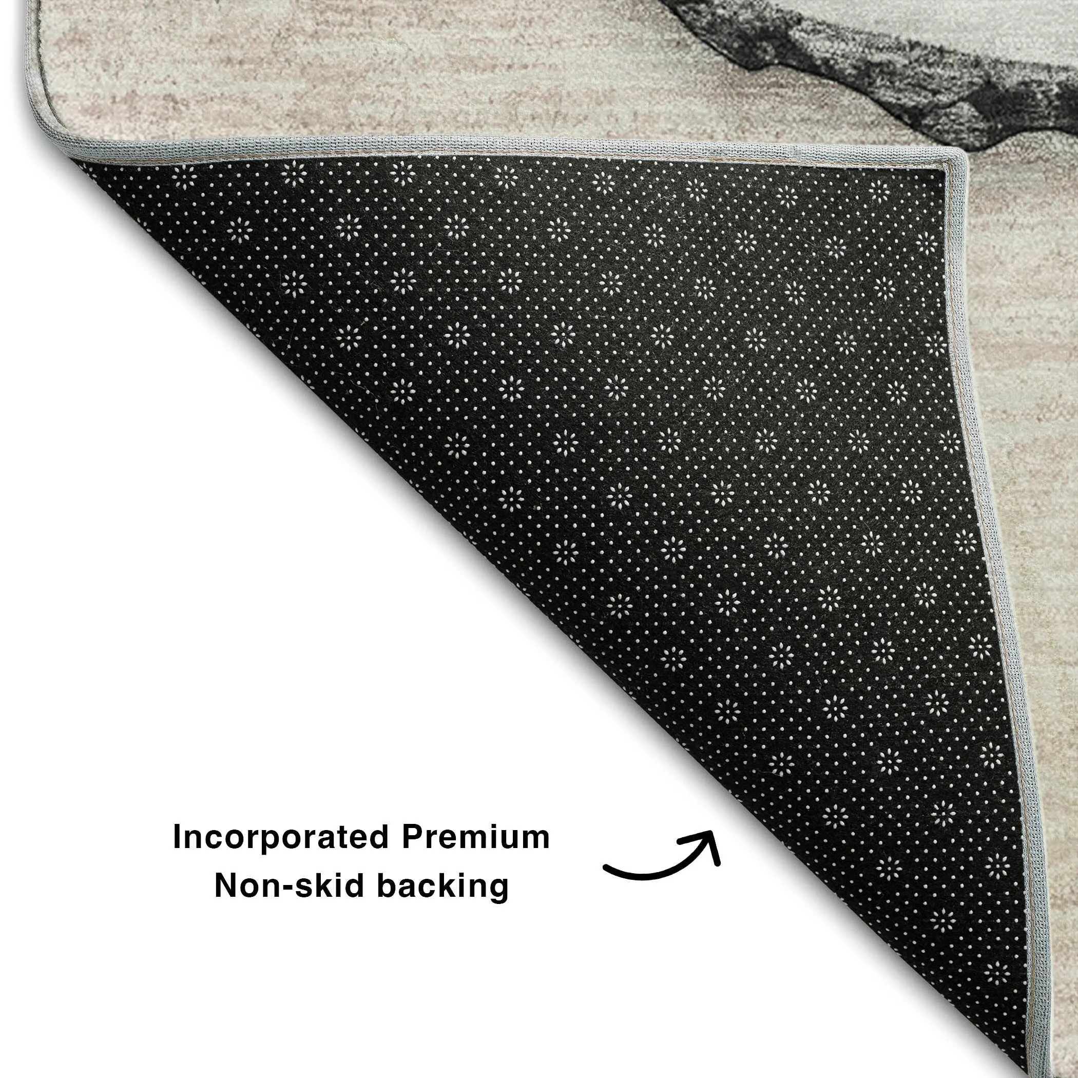 Premium Washable Super Soft Modern Grain Mayfield Rug