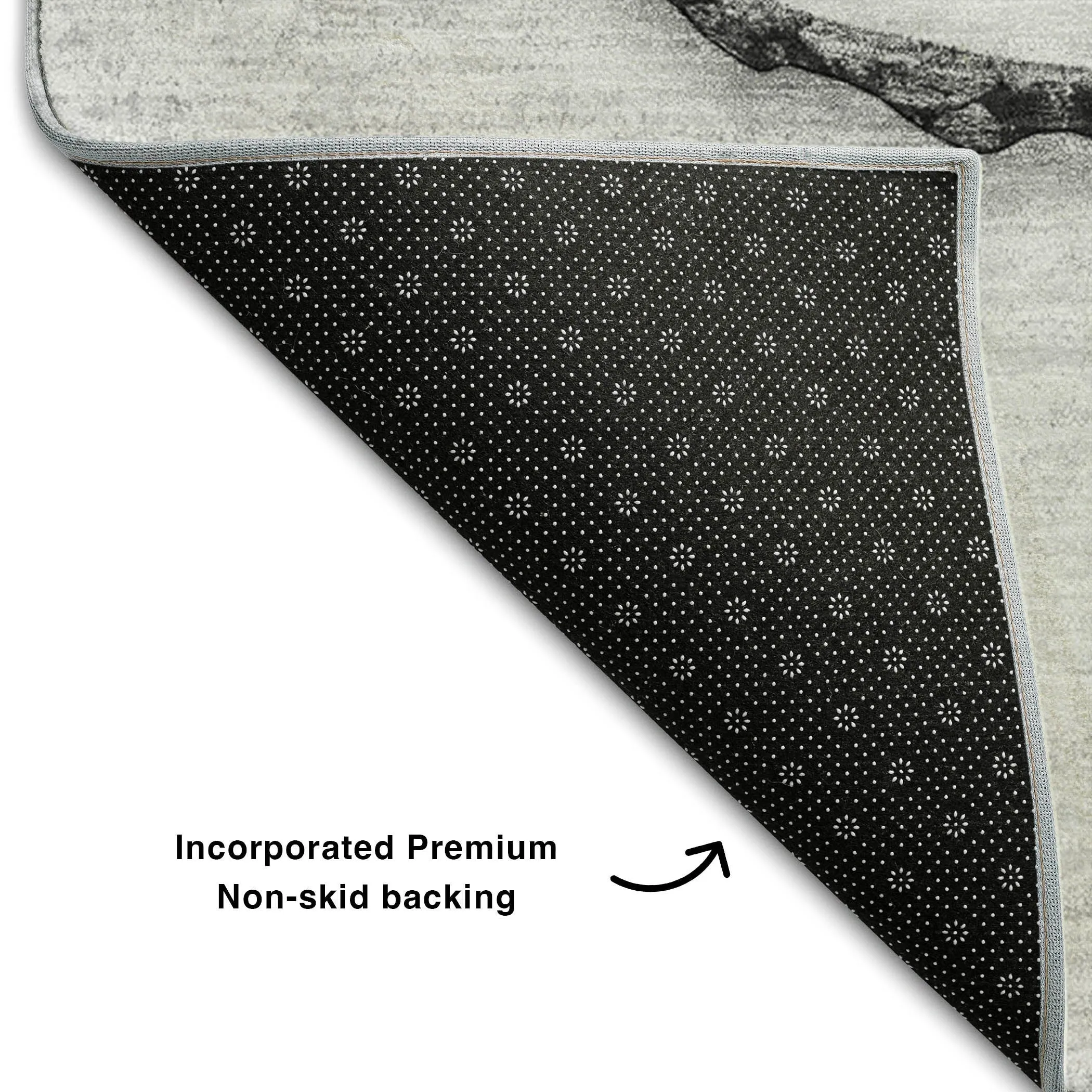 Premium Washable Super Soft Modern Grain Mayfield Rug