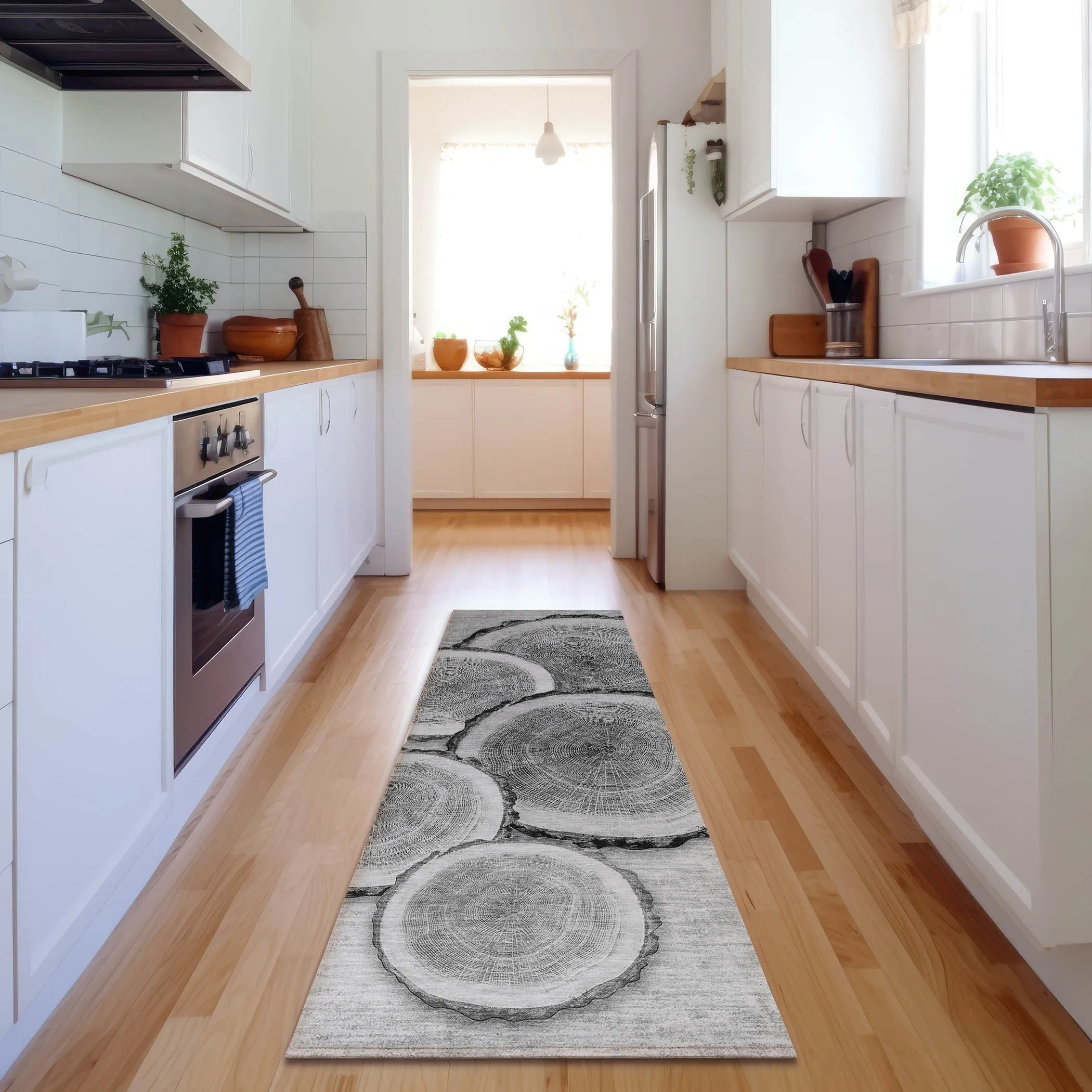 Premium Washable Super Soft Modern Grain Mayfield Rug
