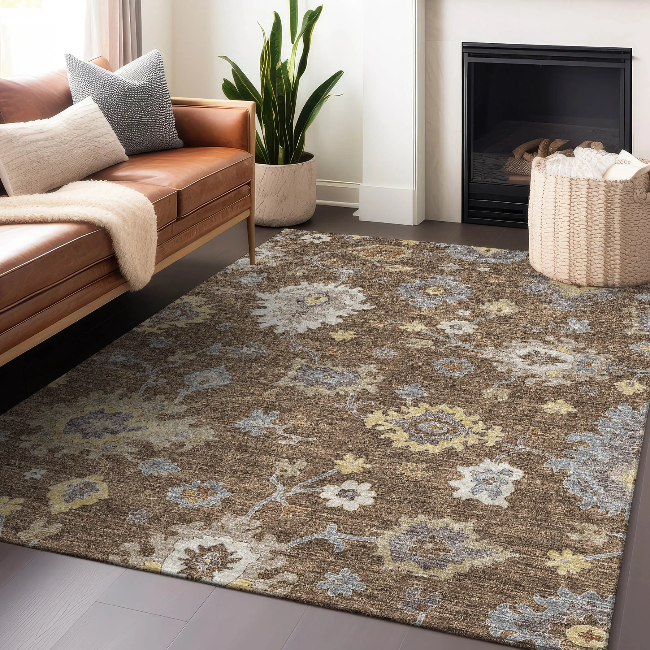 Premium Washable Super Soft Traditional Farmhouse Mayfield Rug