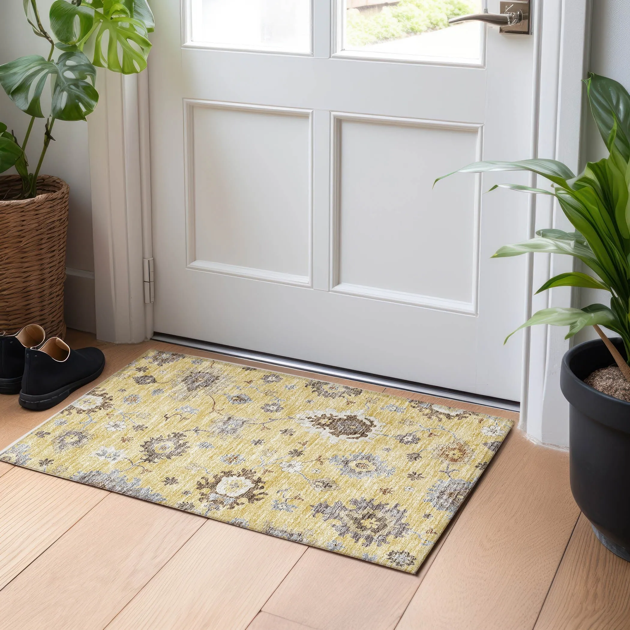 Premium Washable Super Soft Traditional Farmhouse Mayfield Rug