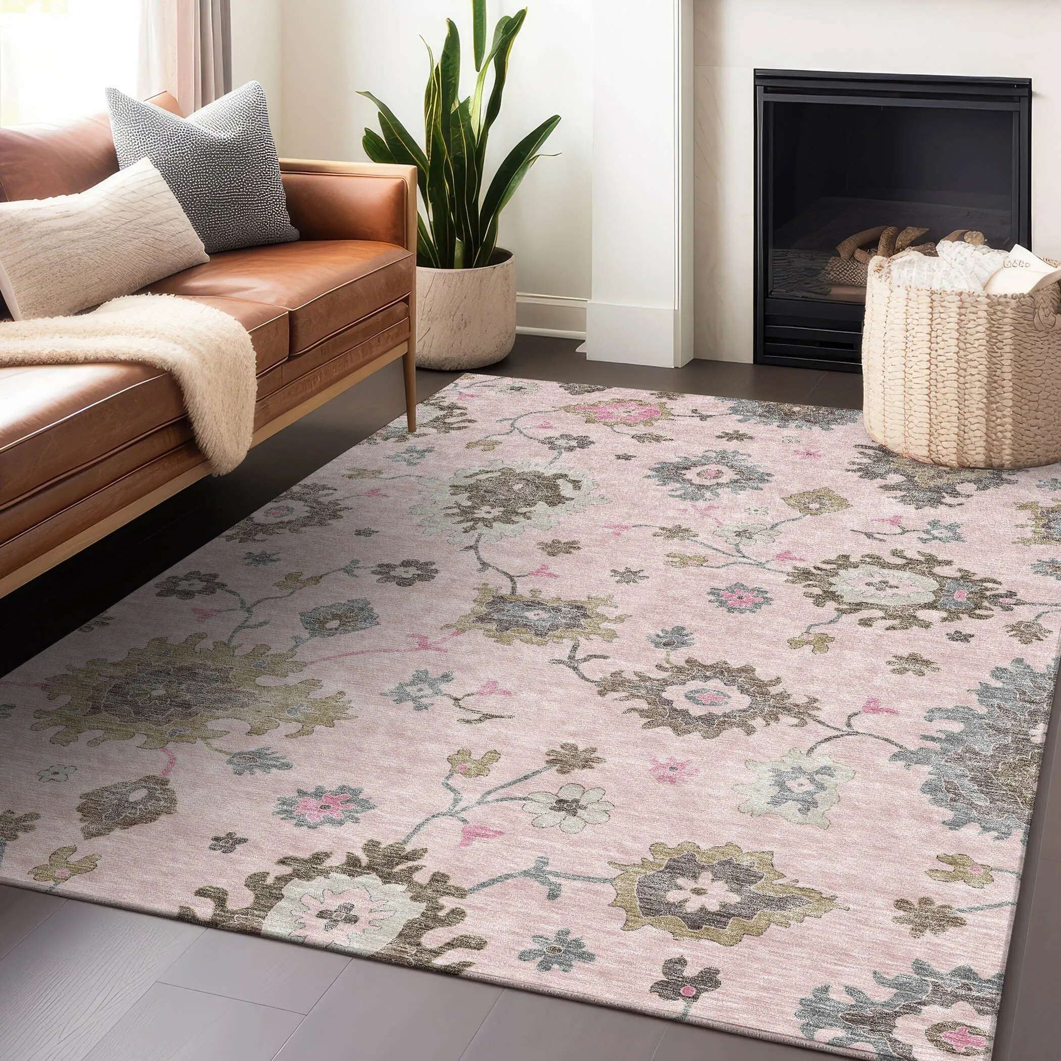 Premium Washable Super Soft Traditional Farmhouse Mayfield Rug