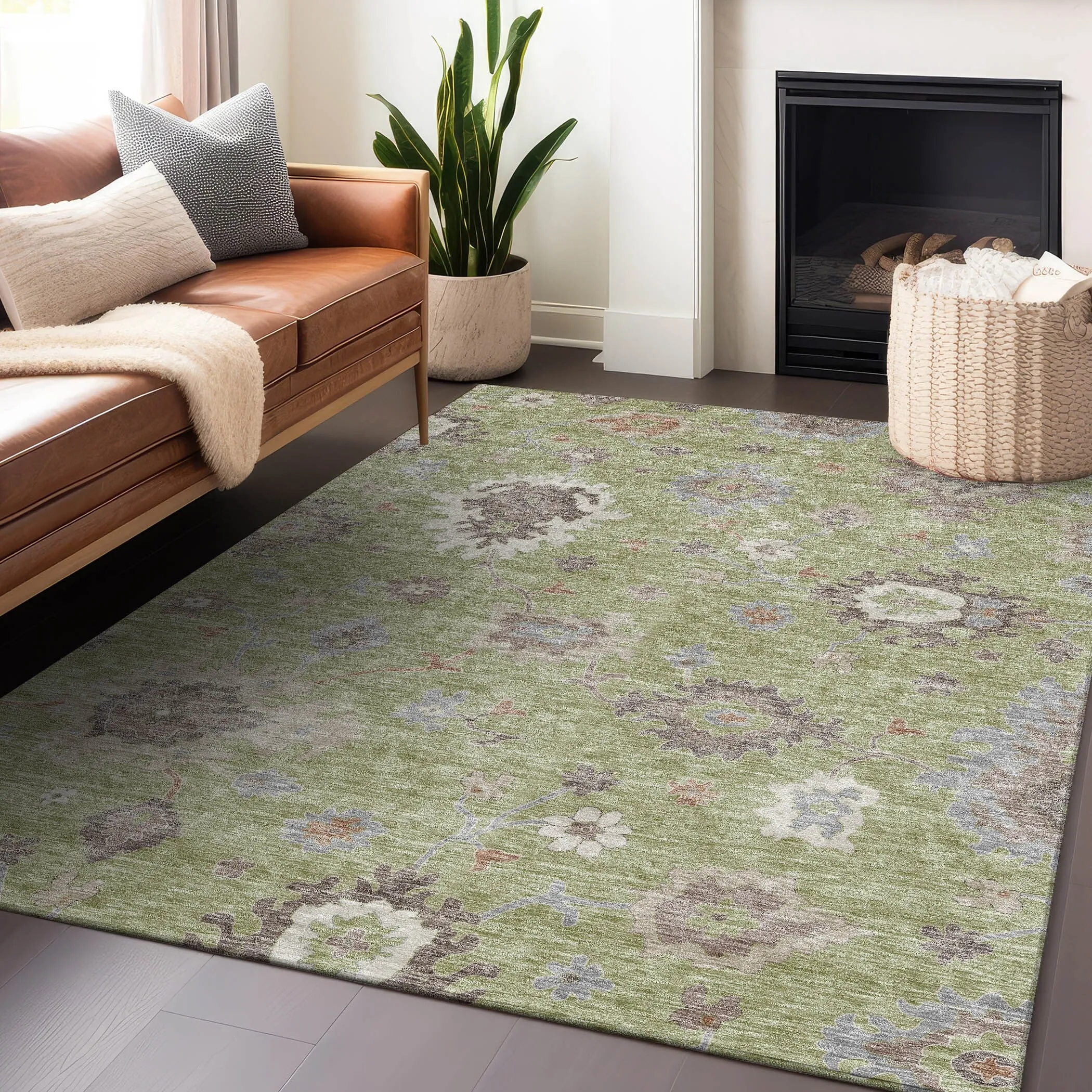 Premium Washable Super Soft Traditional Farmhouse Mayfield Rug