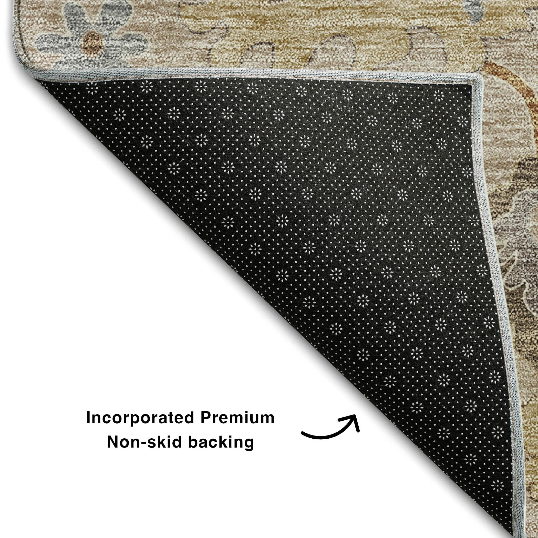Premium Washable Super Soft Traditional Farmhouse Mayfield Rug