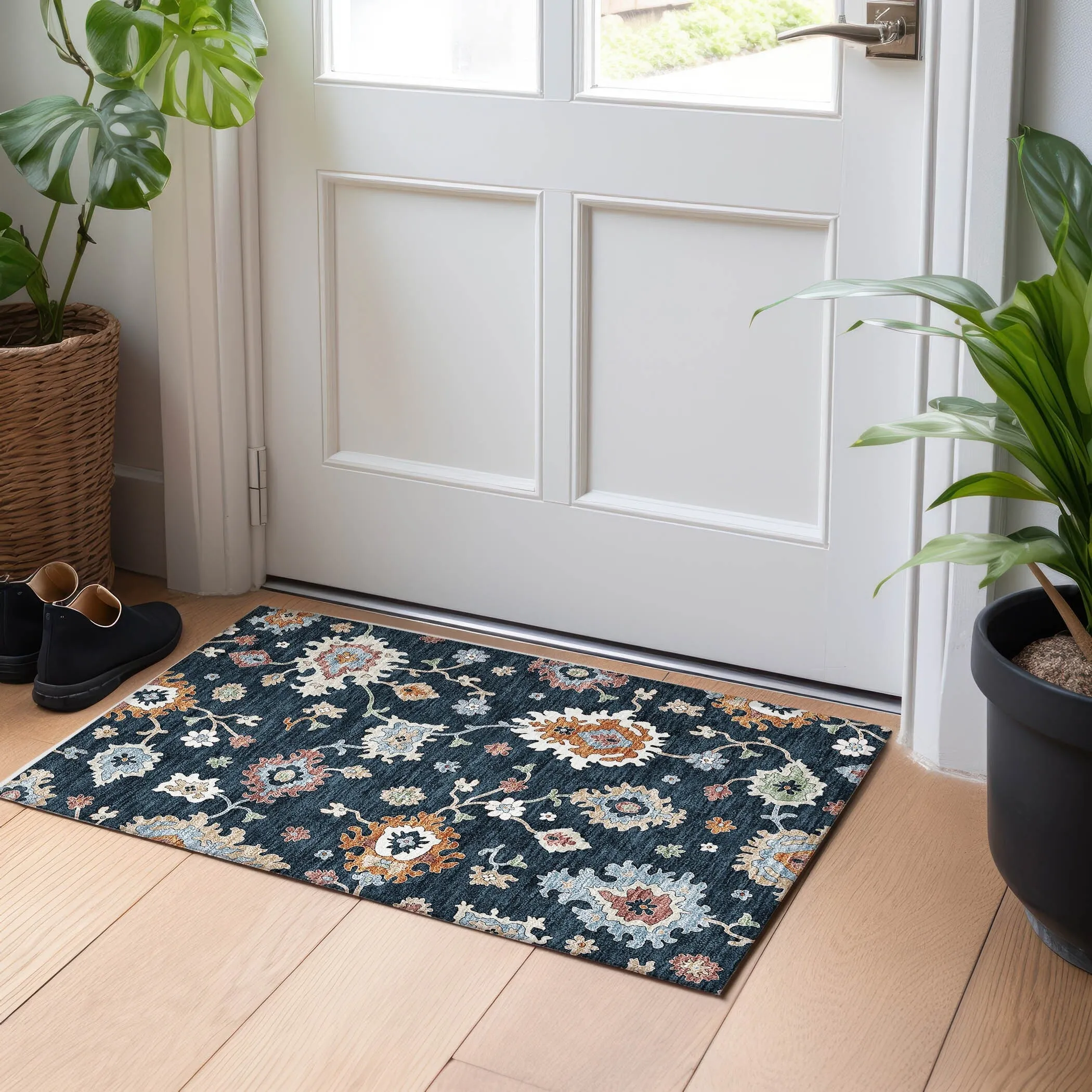 Premium Washable Super Soft Traditional Farmhouse Mayfield Rug