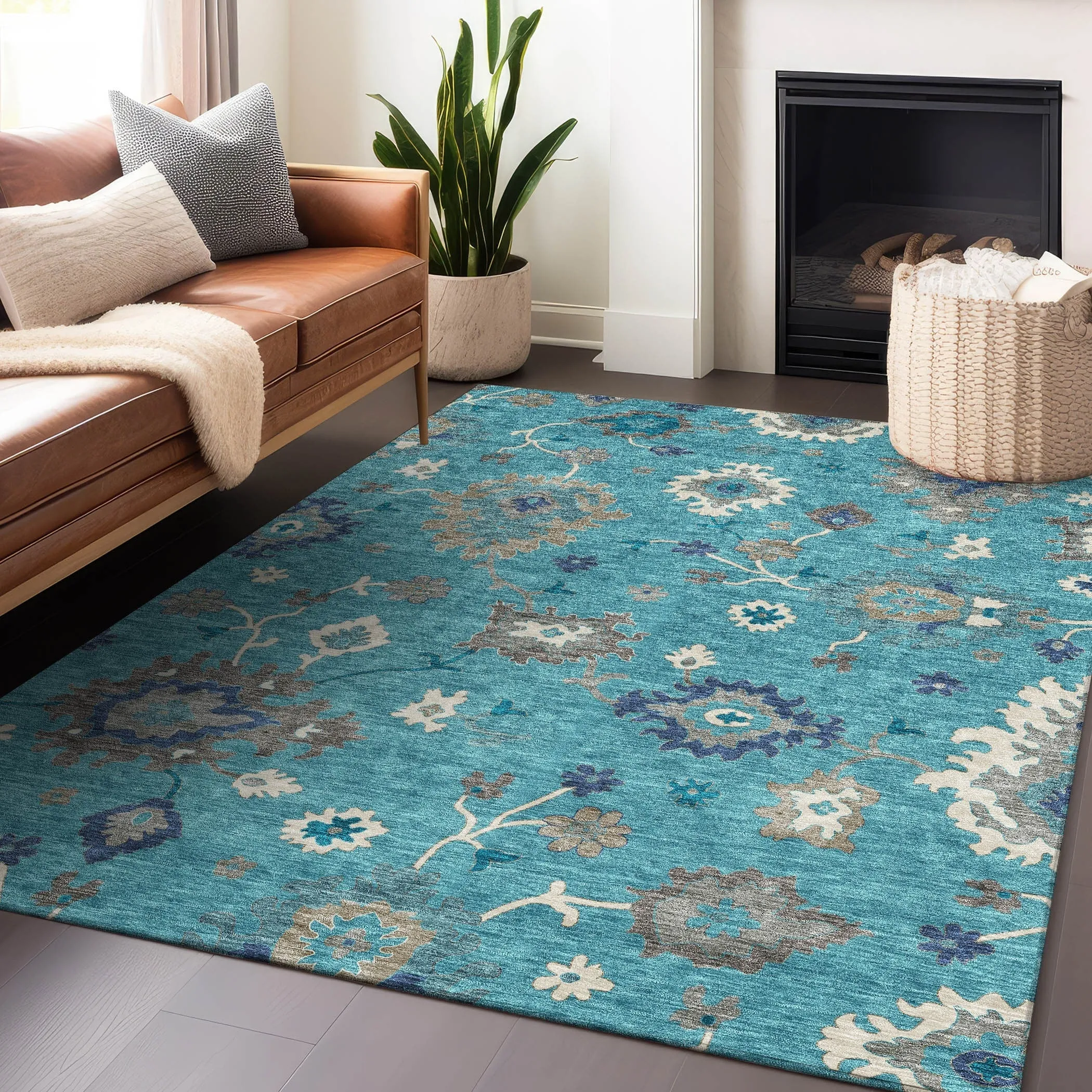 Premium Washable Super Soft Traditional Farmhouse Mayfield Rug