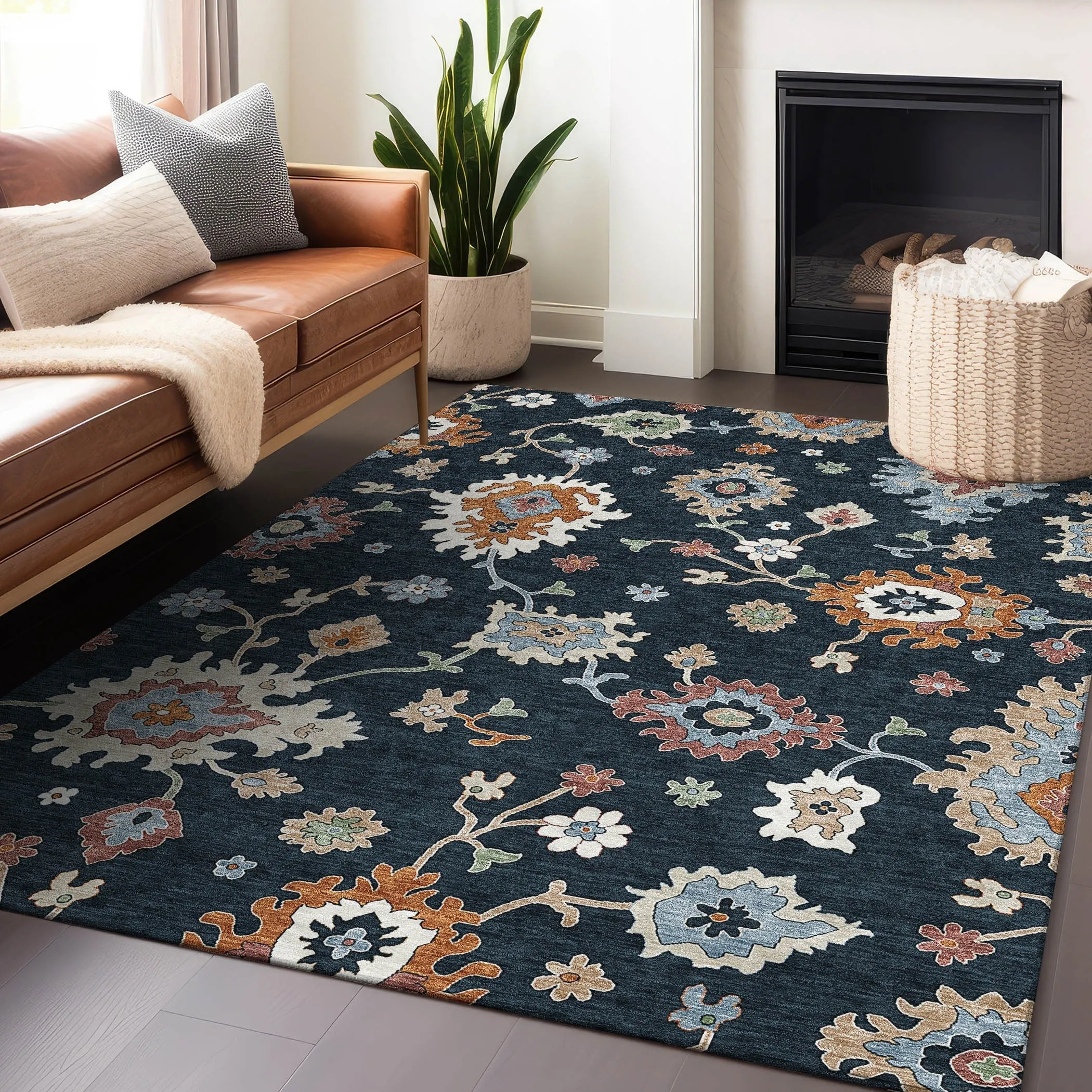 Premium Washable Super Soft Traditional Farmhouse Mayfield Rug