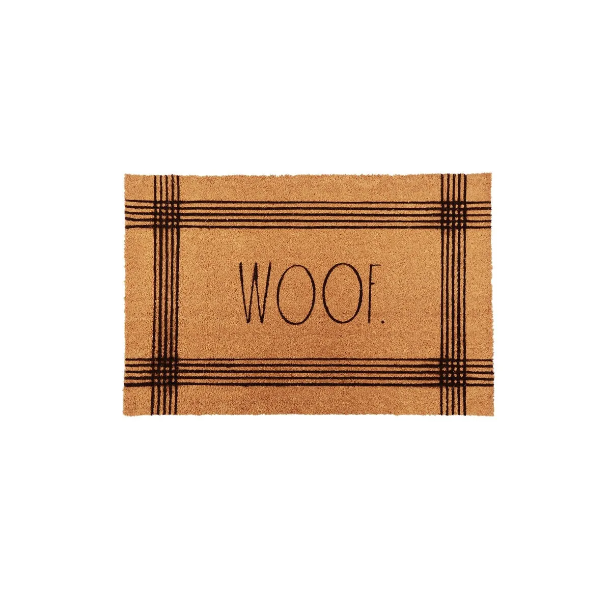 Rae Dunn Eviromentally Friendly Pet Themed Coir Welcome Mat - 24 x 36