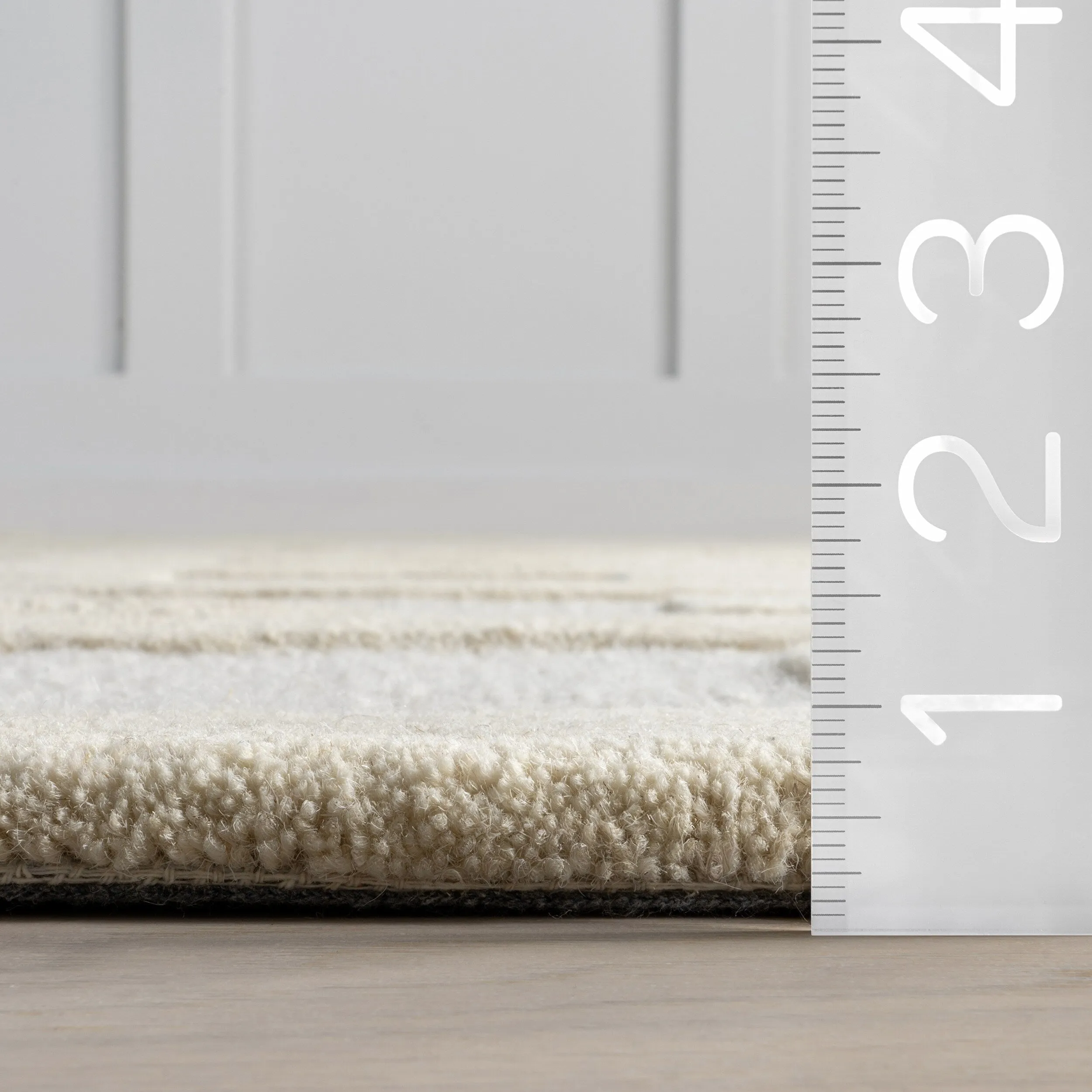 Remy Crosshatch Wool Area Rug