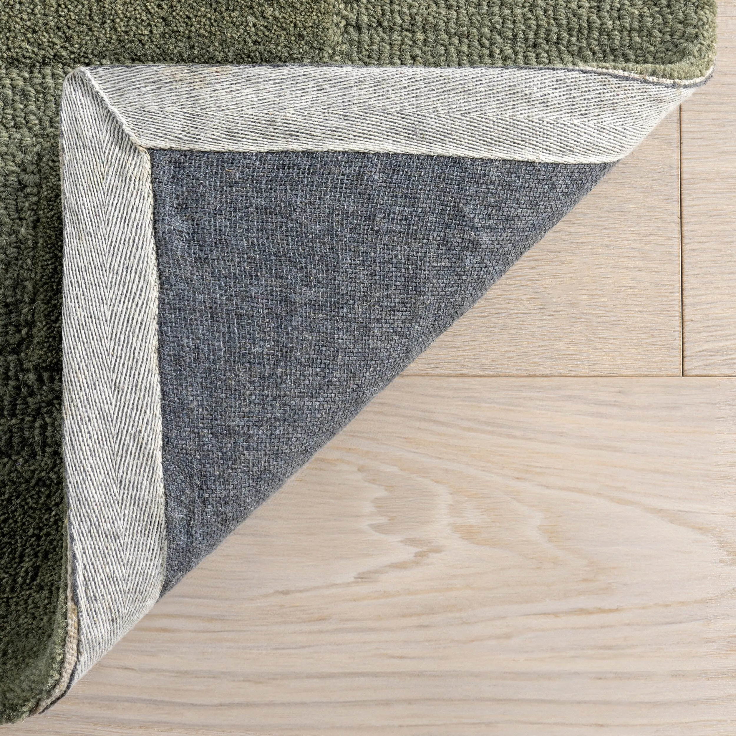 Remy Crosshatch Wool Area Rug