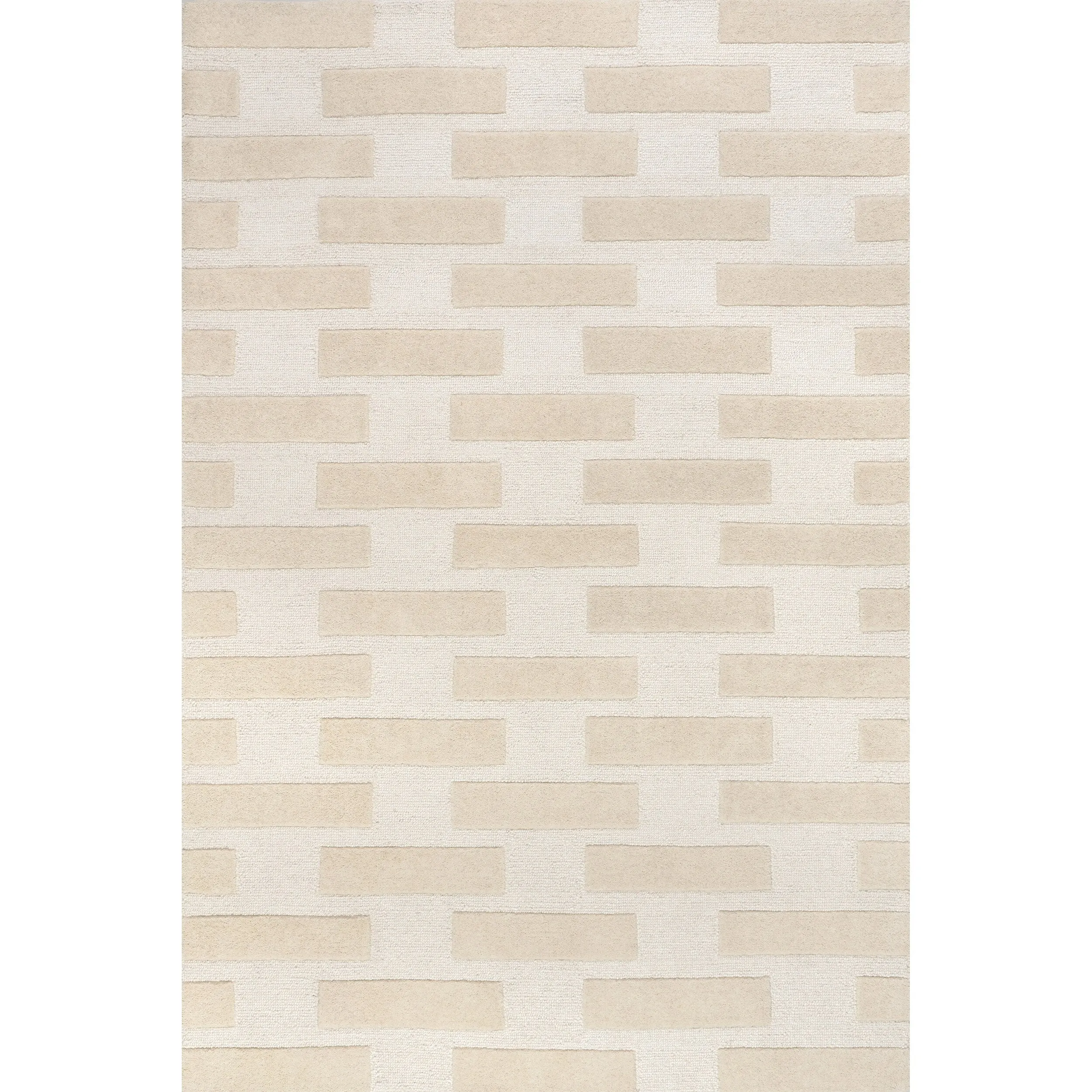 Remy Crosshatch Wool Area Rug