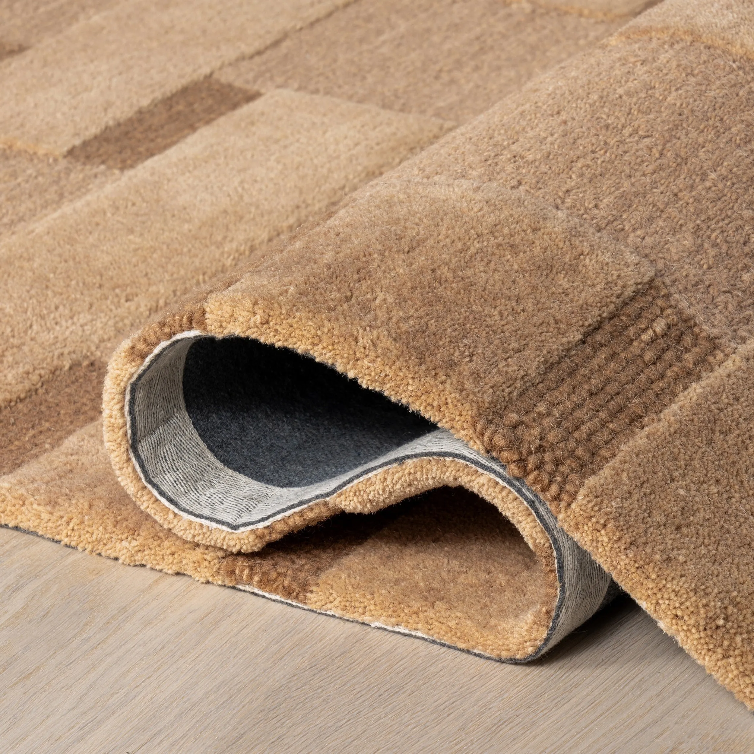 Remy Crosshatch Wool Area Rug