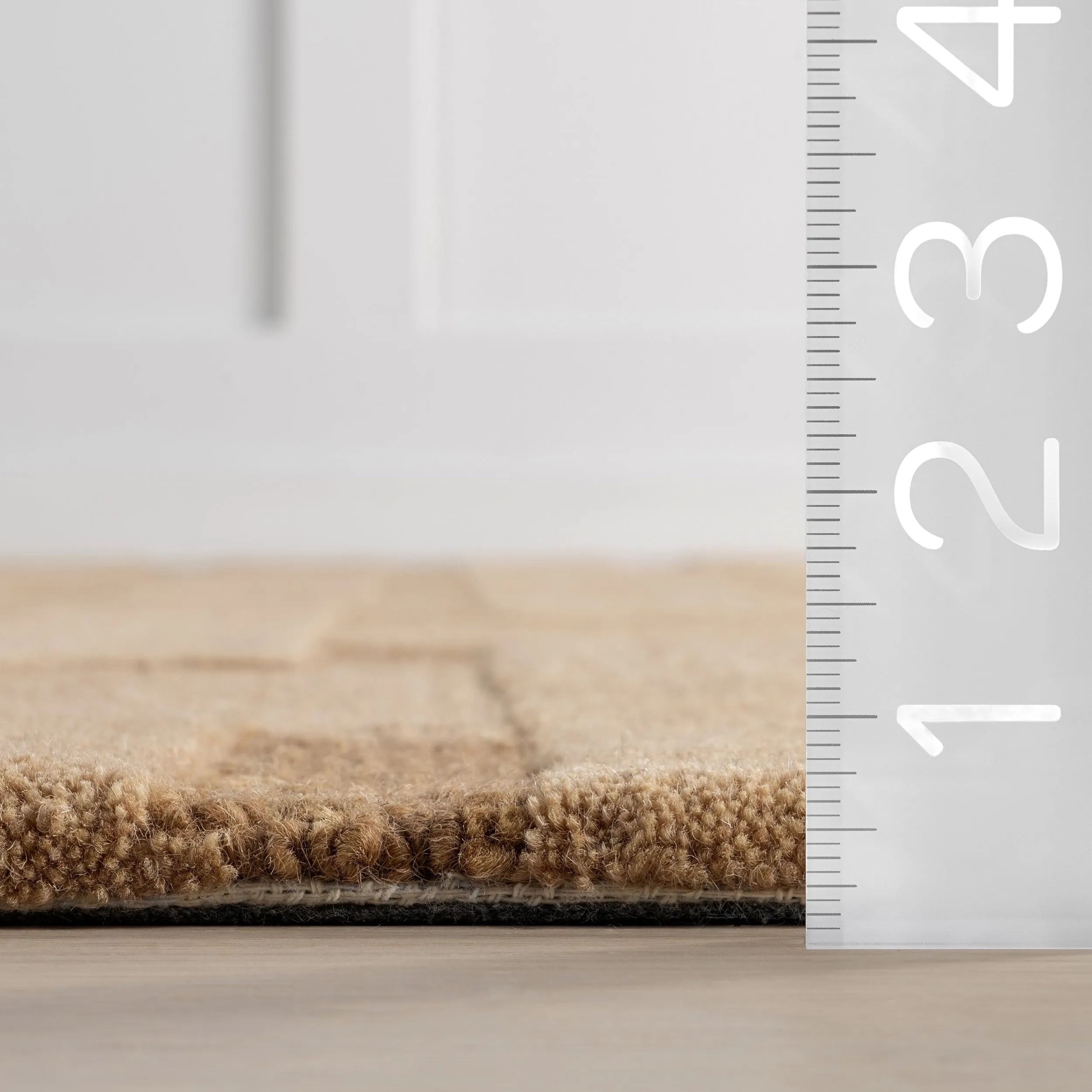 Remy Crosshatch Wool Area Rug