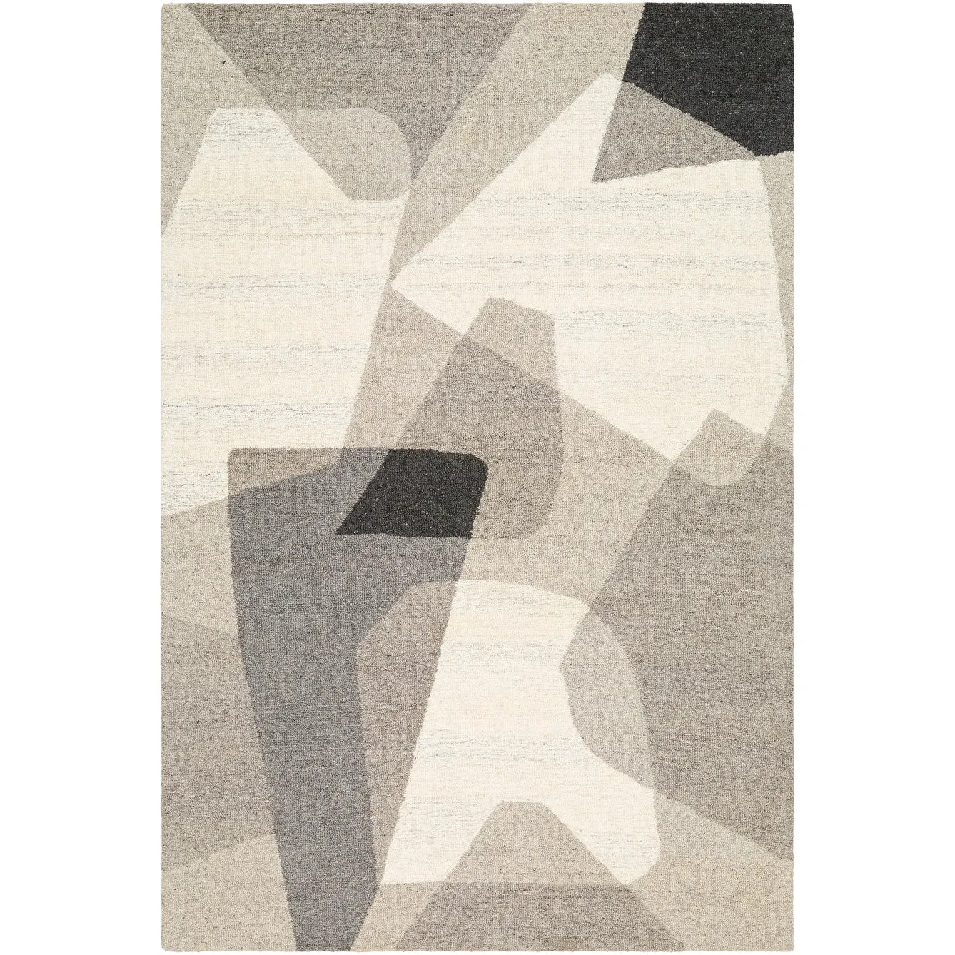 Revello Handmade Modern Wool Area Rug
