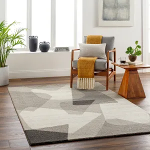 Revello Handmade Modern Wool Area Rug