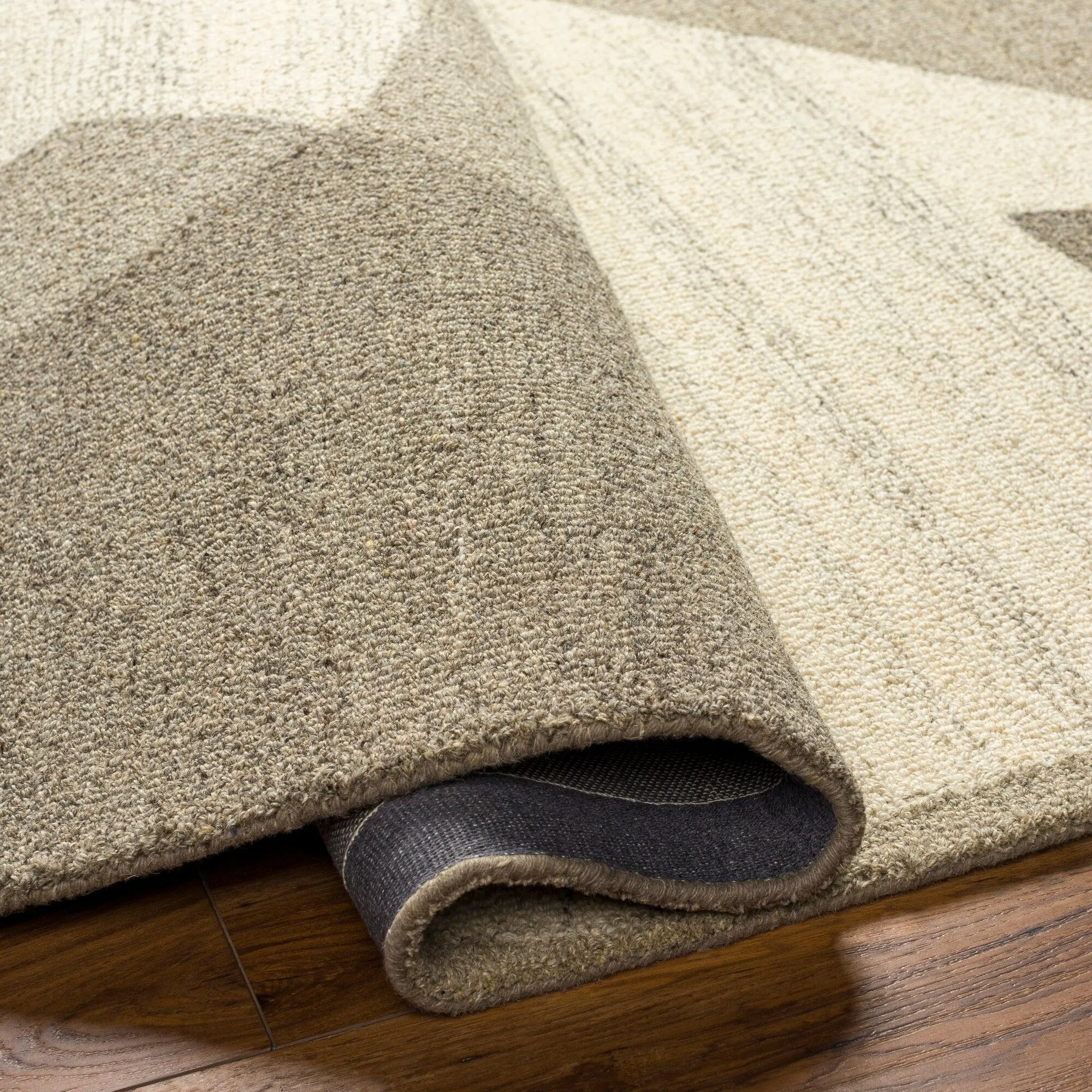 Revello Handmade Modern Wool Area Rug