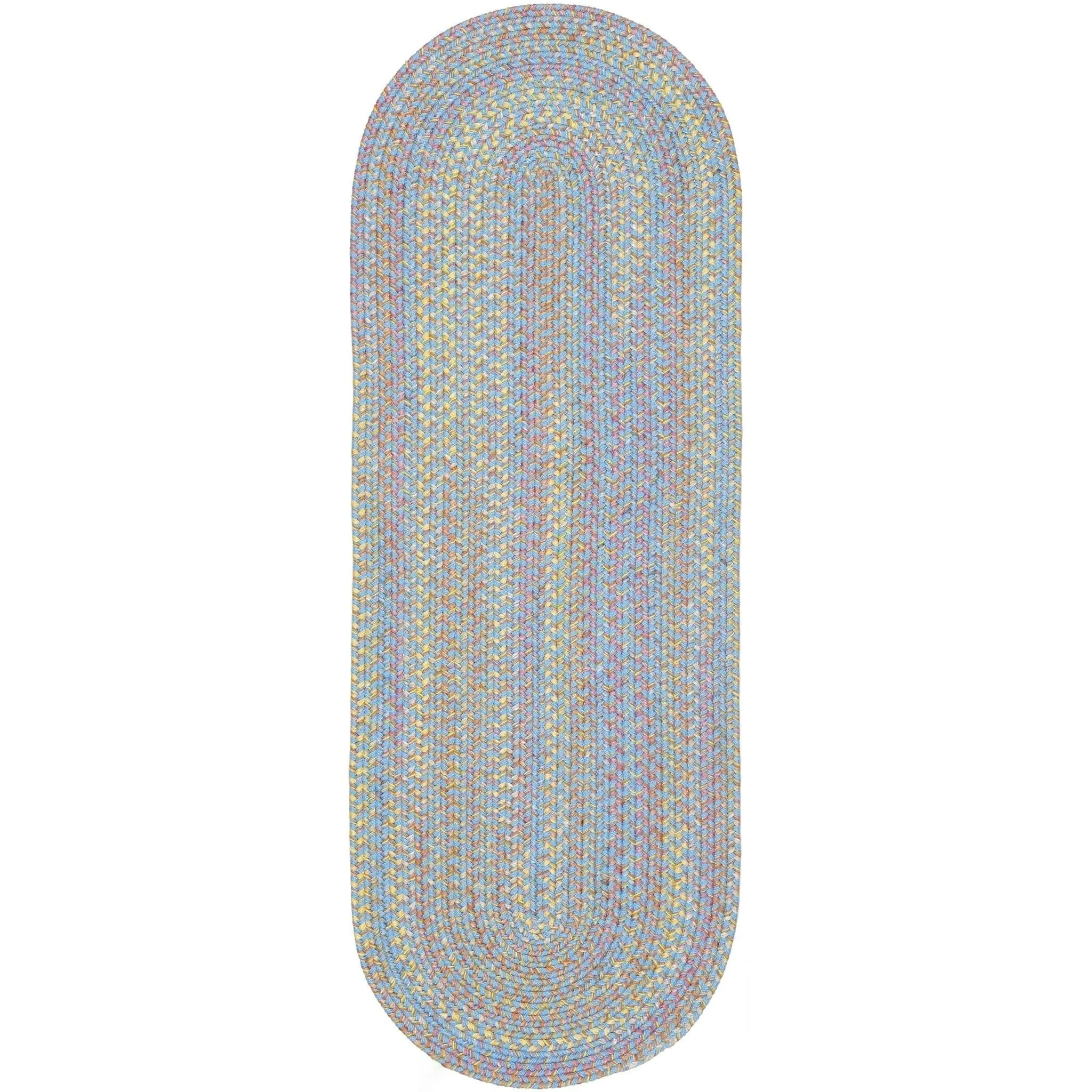 Rhody Rug Playful Indoor/Outdoor Braided Area Rug