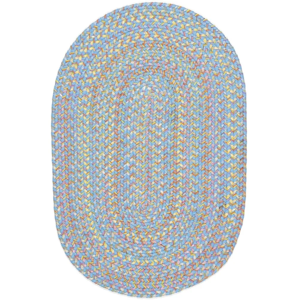 Rhody Rug Playful Indoor/Outdoor Braided Area Rug