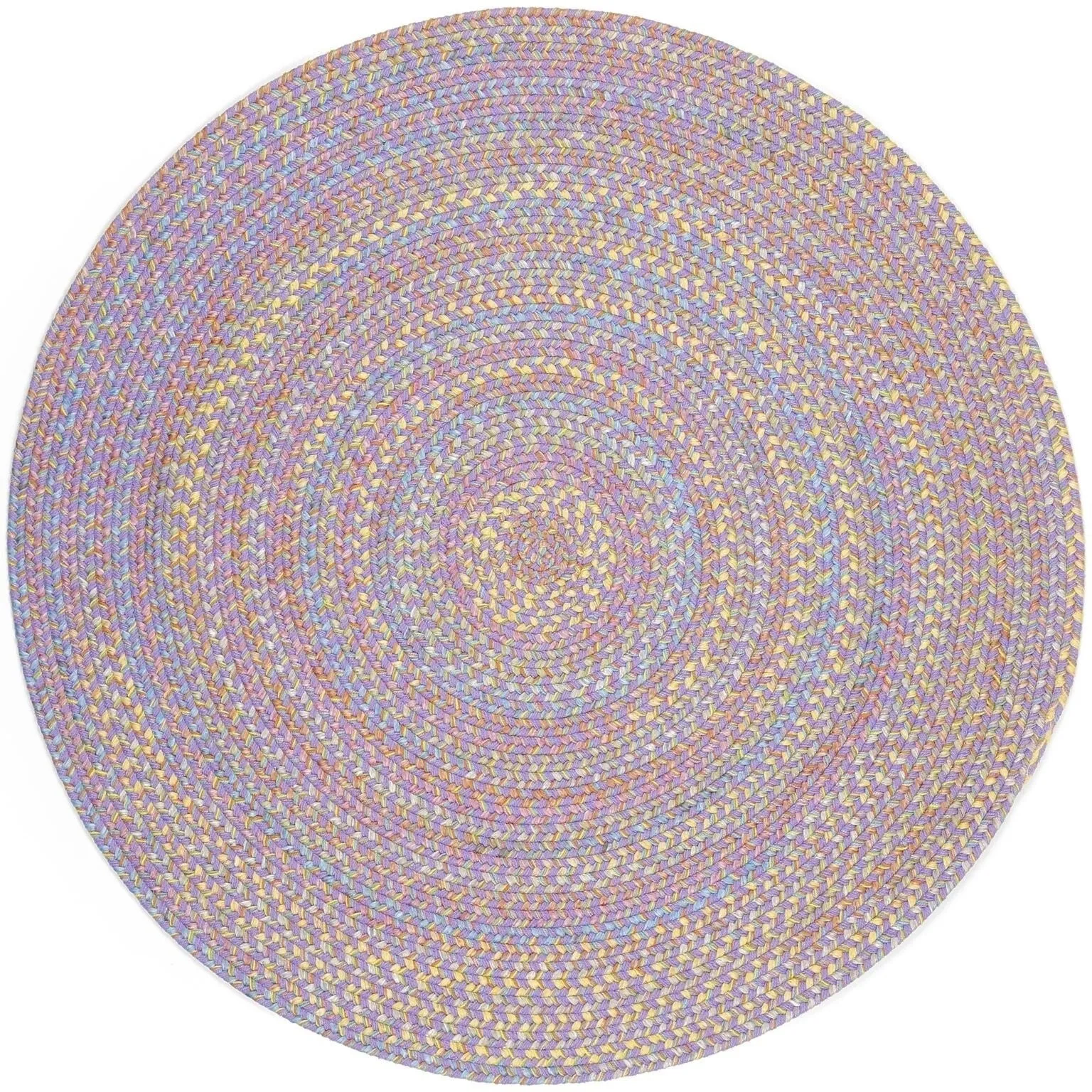 Rhody Rug Playful Indoor/Outdoor Braided Area Rug